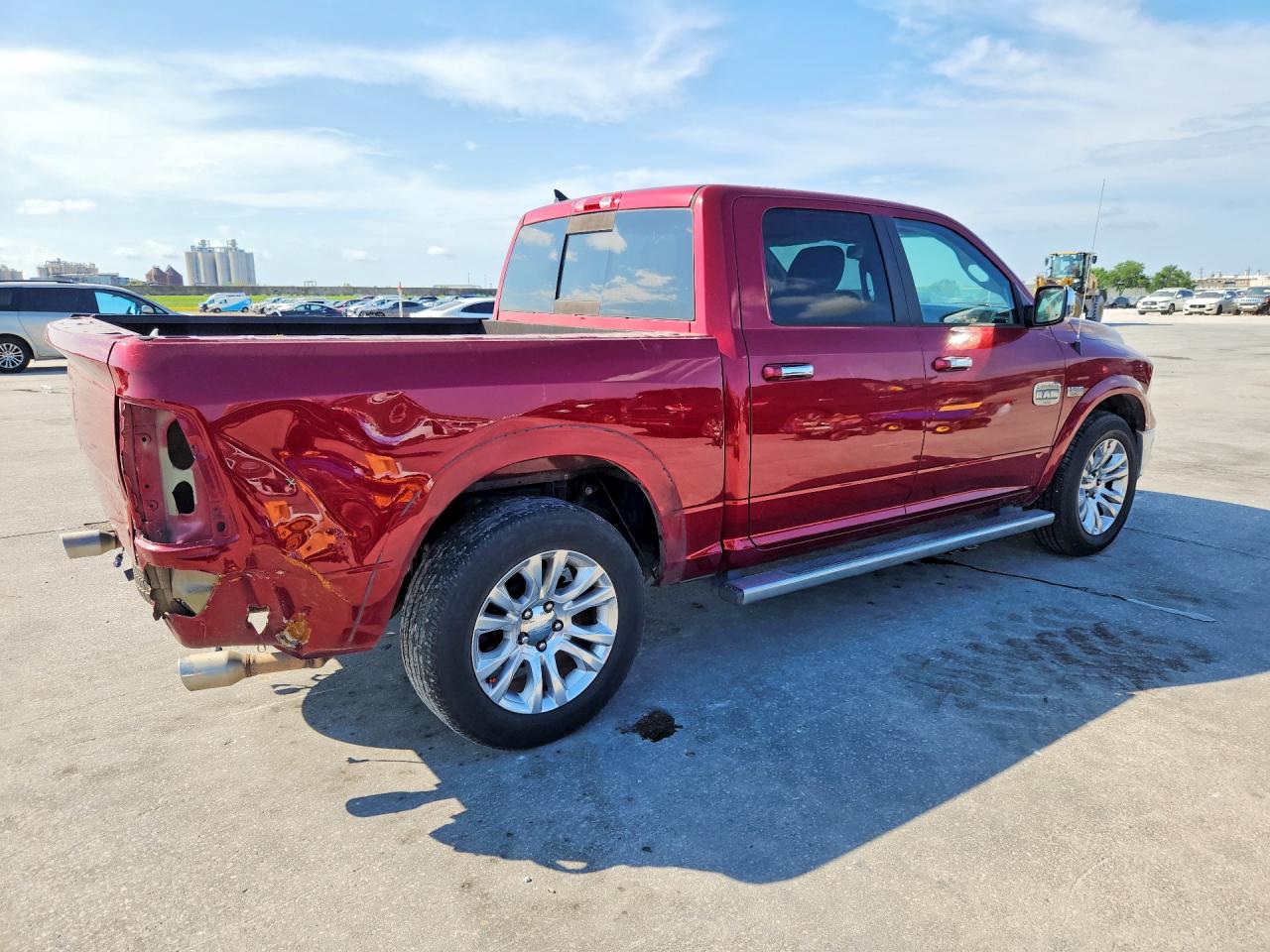 2015 Ram 1500 Longhorn Burgundy vin: 1C6RR6PT8FS639067