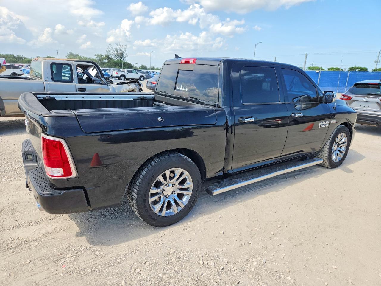 2014 Ram 1500 Longhorn Black vin: 1C6RR6PTXES179912