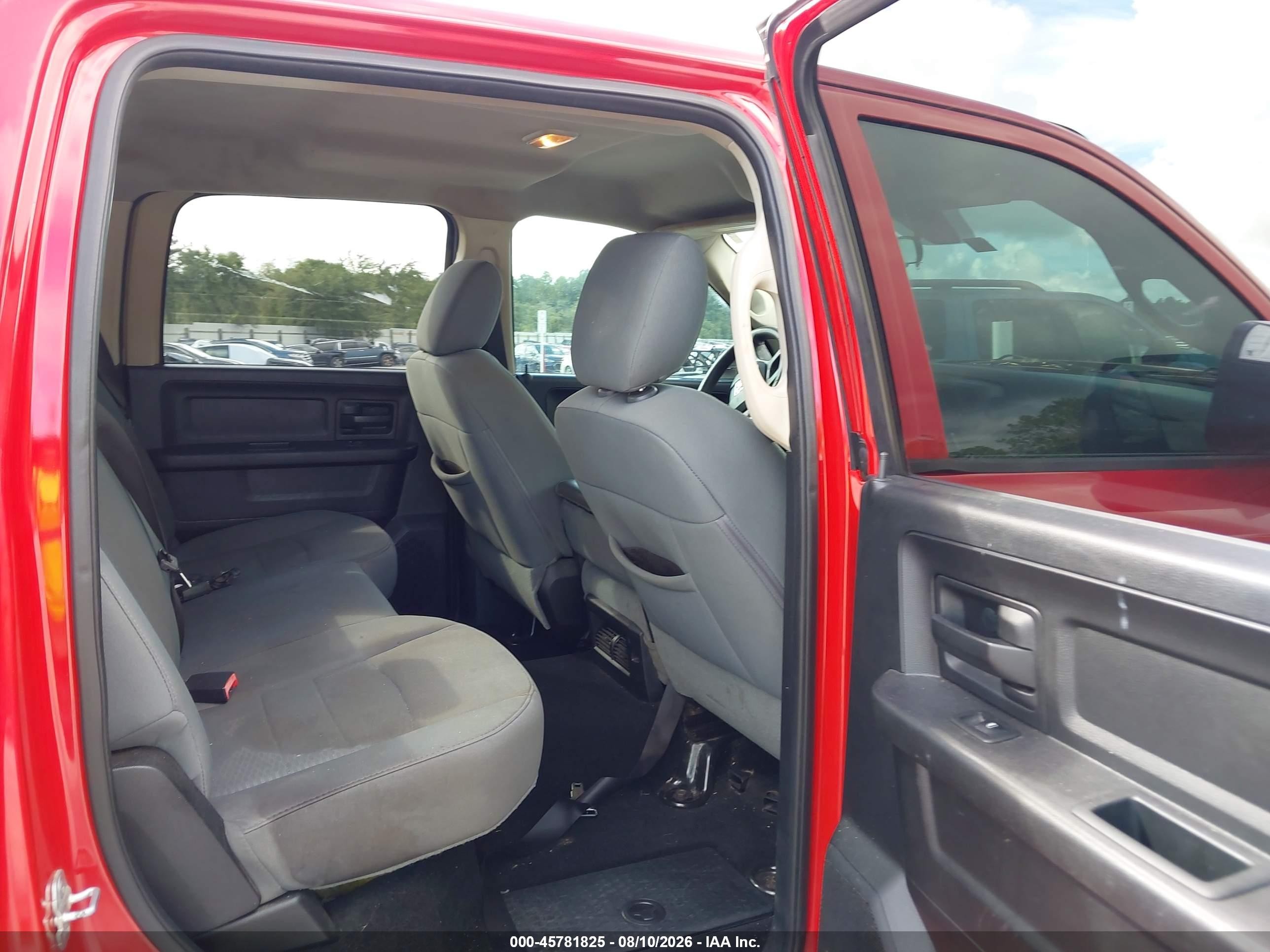 2014 Ram 1500 Tradesman Red vin: 1C6RR6ST1ES146028
