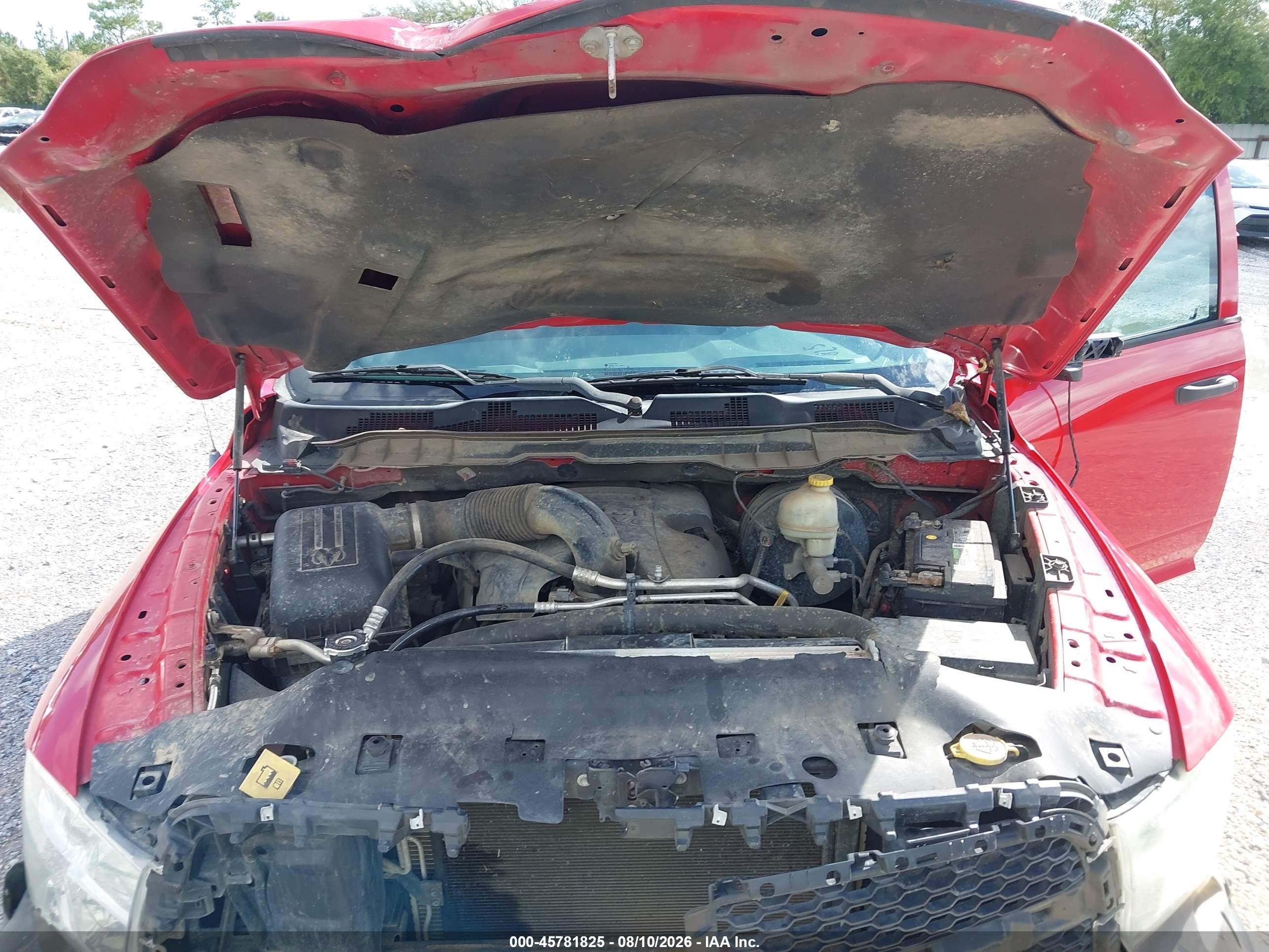 2014 Ram 1500 Tradesman Red vin: 1C6RR6ST1ES146028