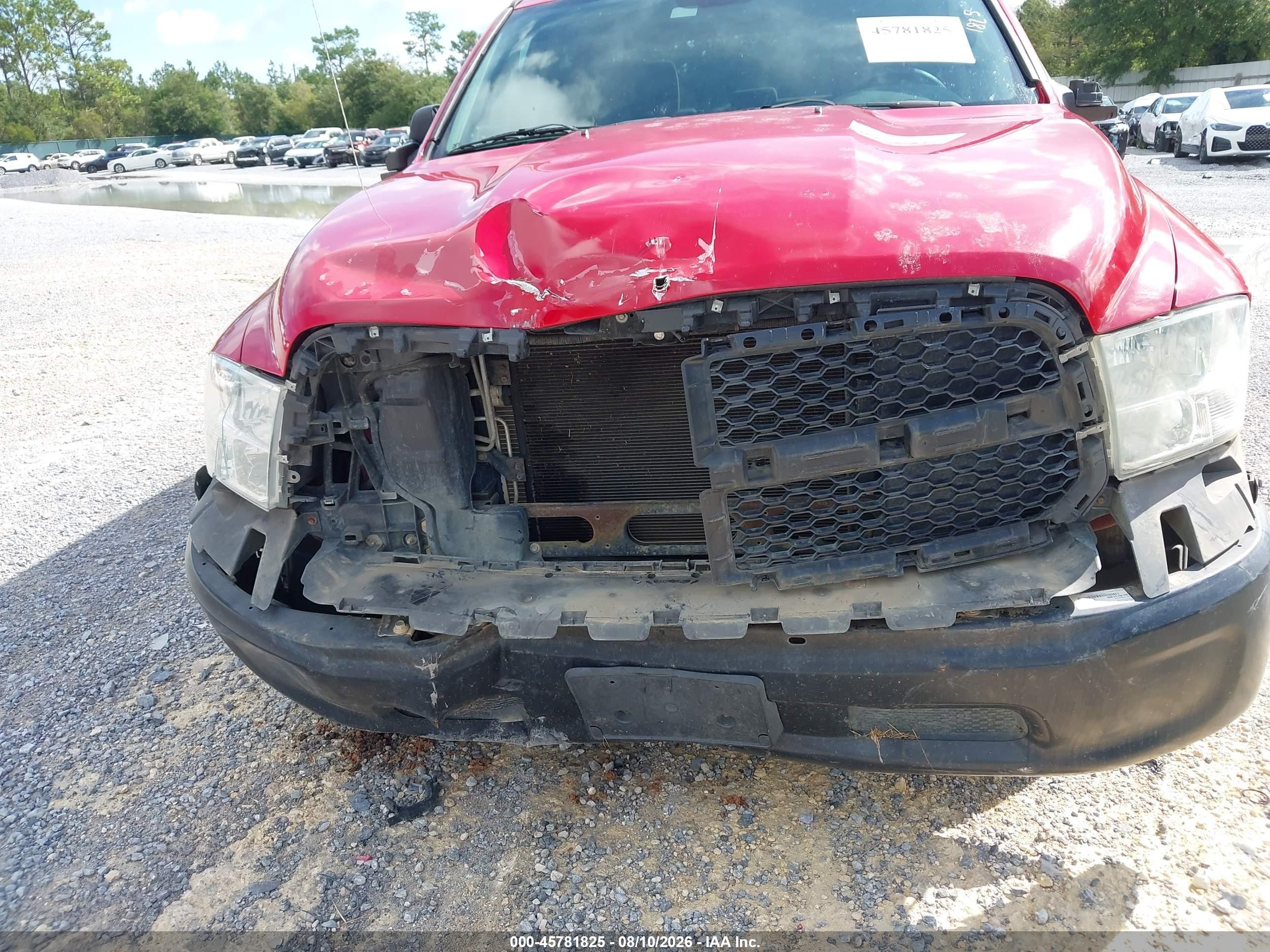 2014 Ram 1500 Tradesman Red vin: 1C6RR6ST1ES146028