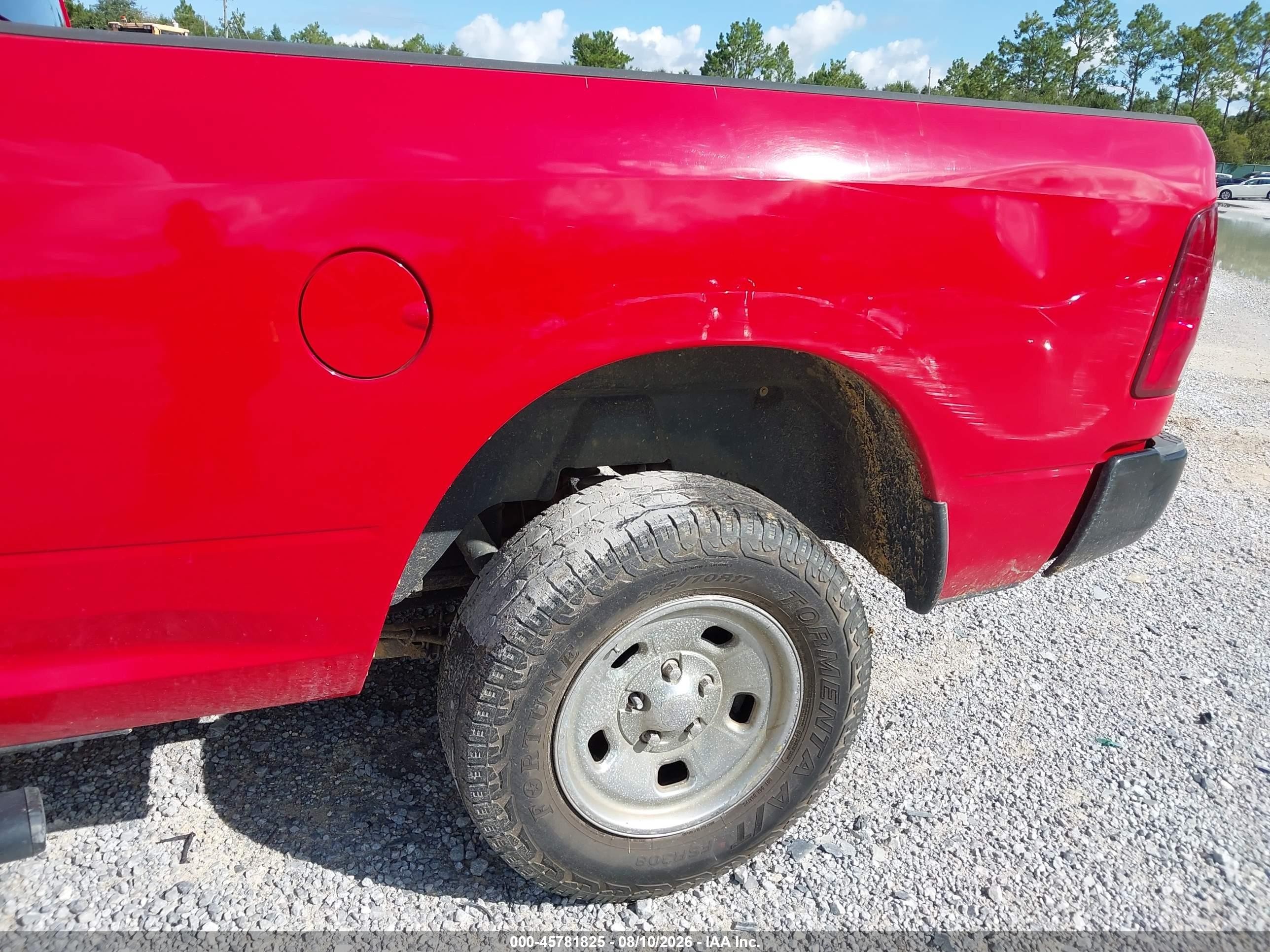 2014 Ram 1500 Tradesman Red vin: 1C6RR6ST1ES146028