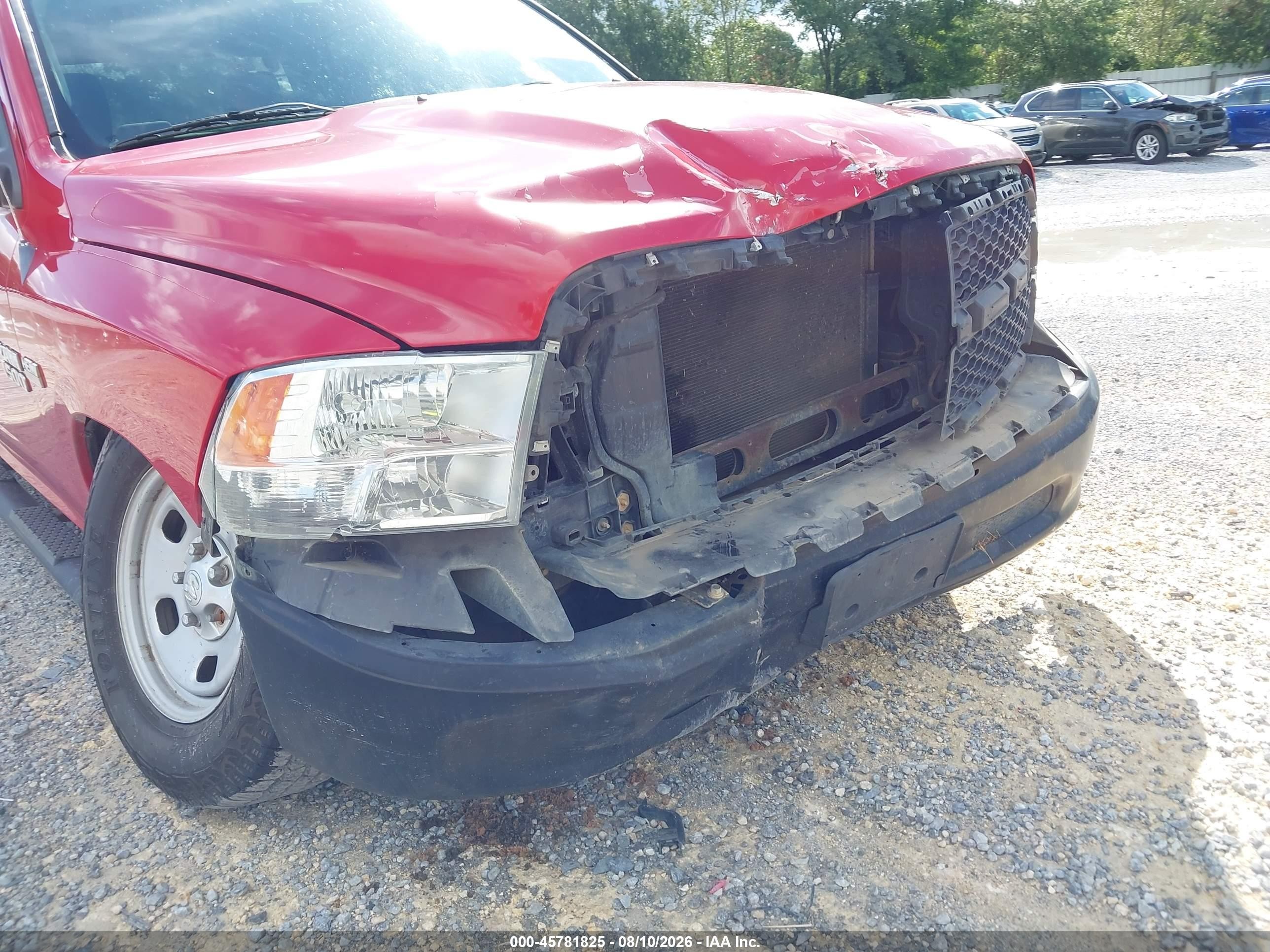 2014 Ram 1500 Tradesman Red vin: 1C6RR6ST1ES146028