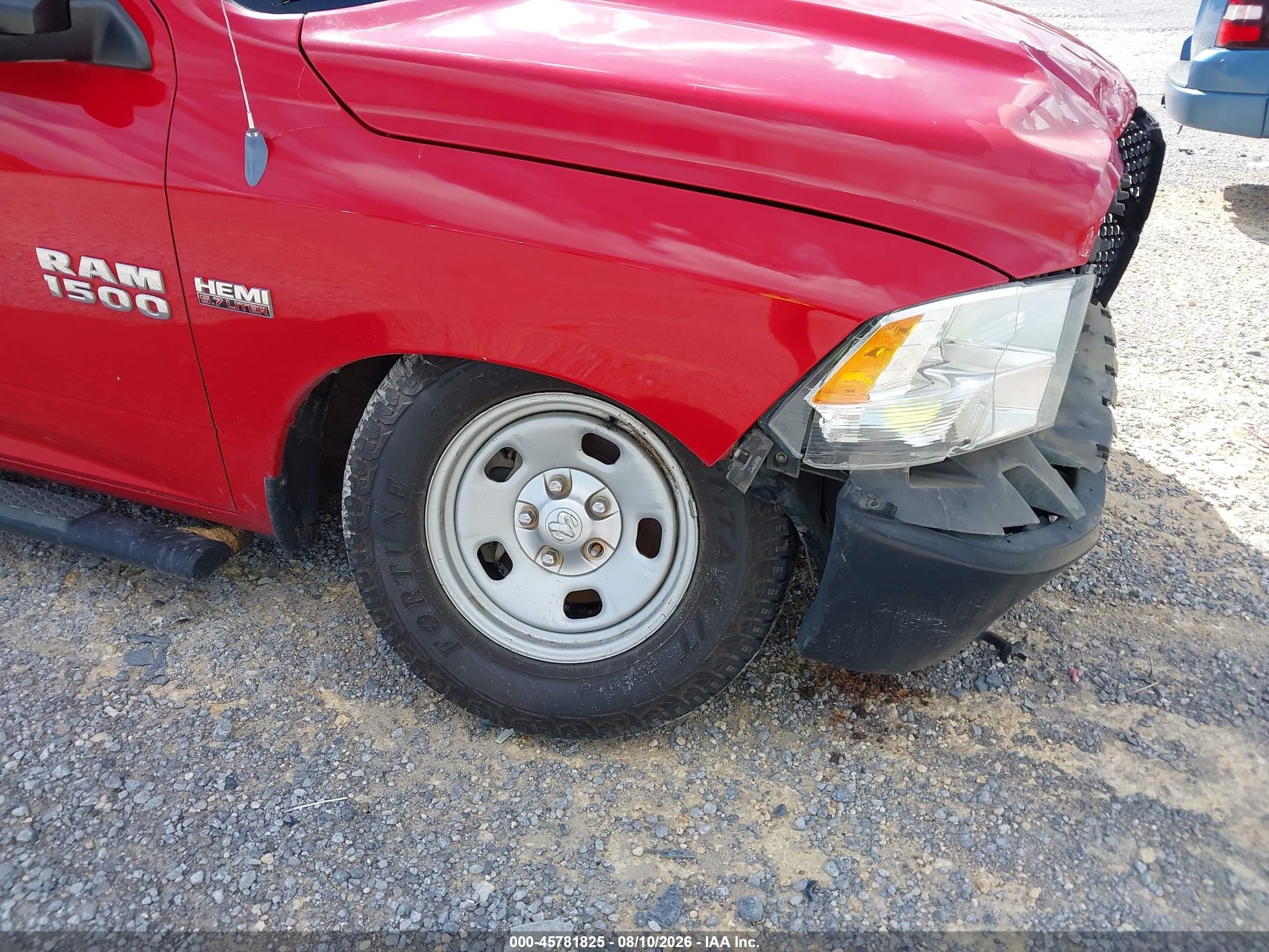 2014 Ram 1500 Tradesman Red vin: 1C6RR6ST1ES146028