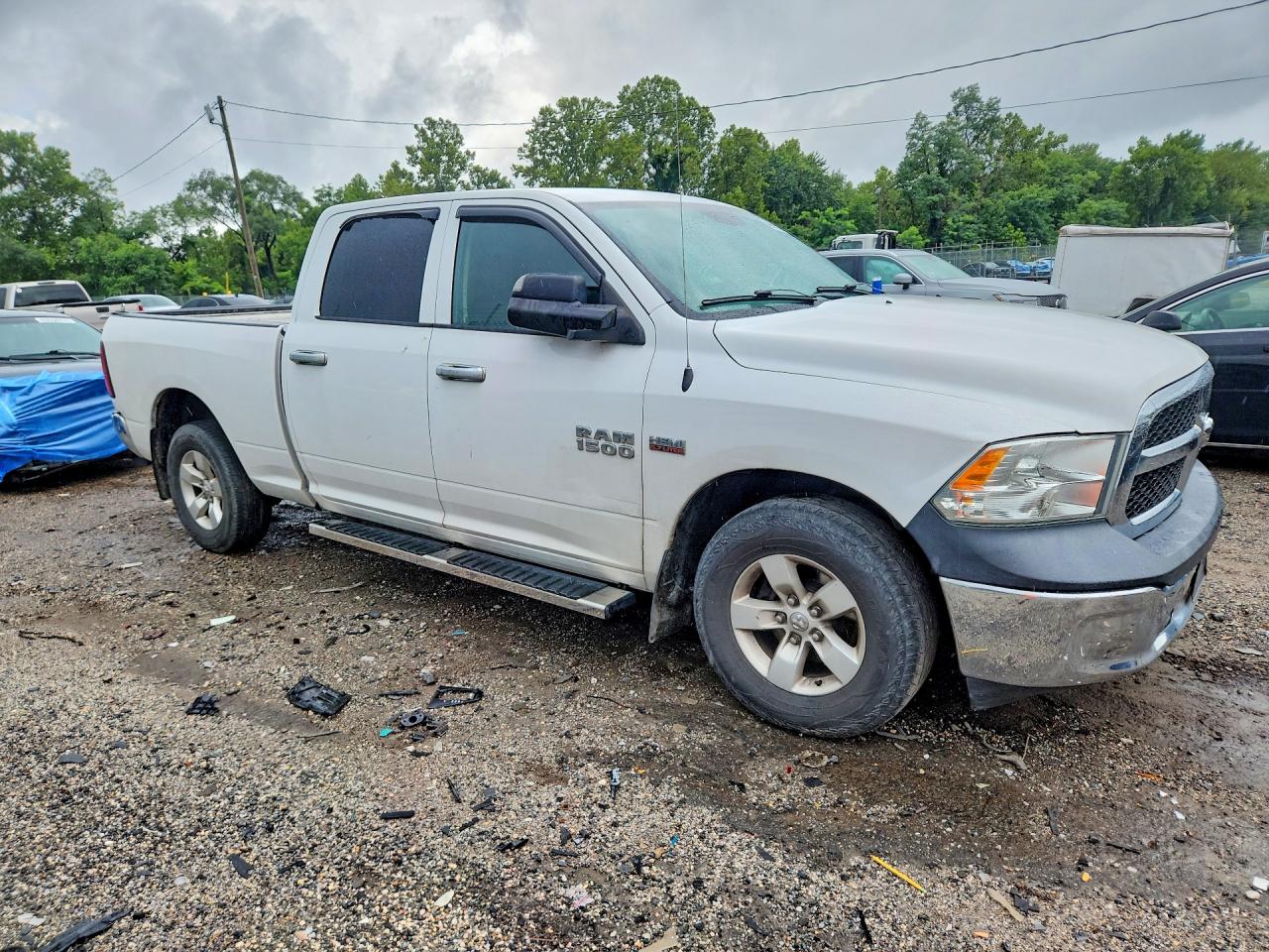 2014 Ram 1500 St White vin: 1C6RR6ST1ES170328