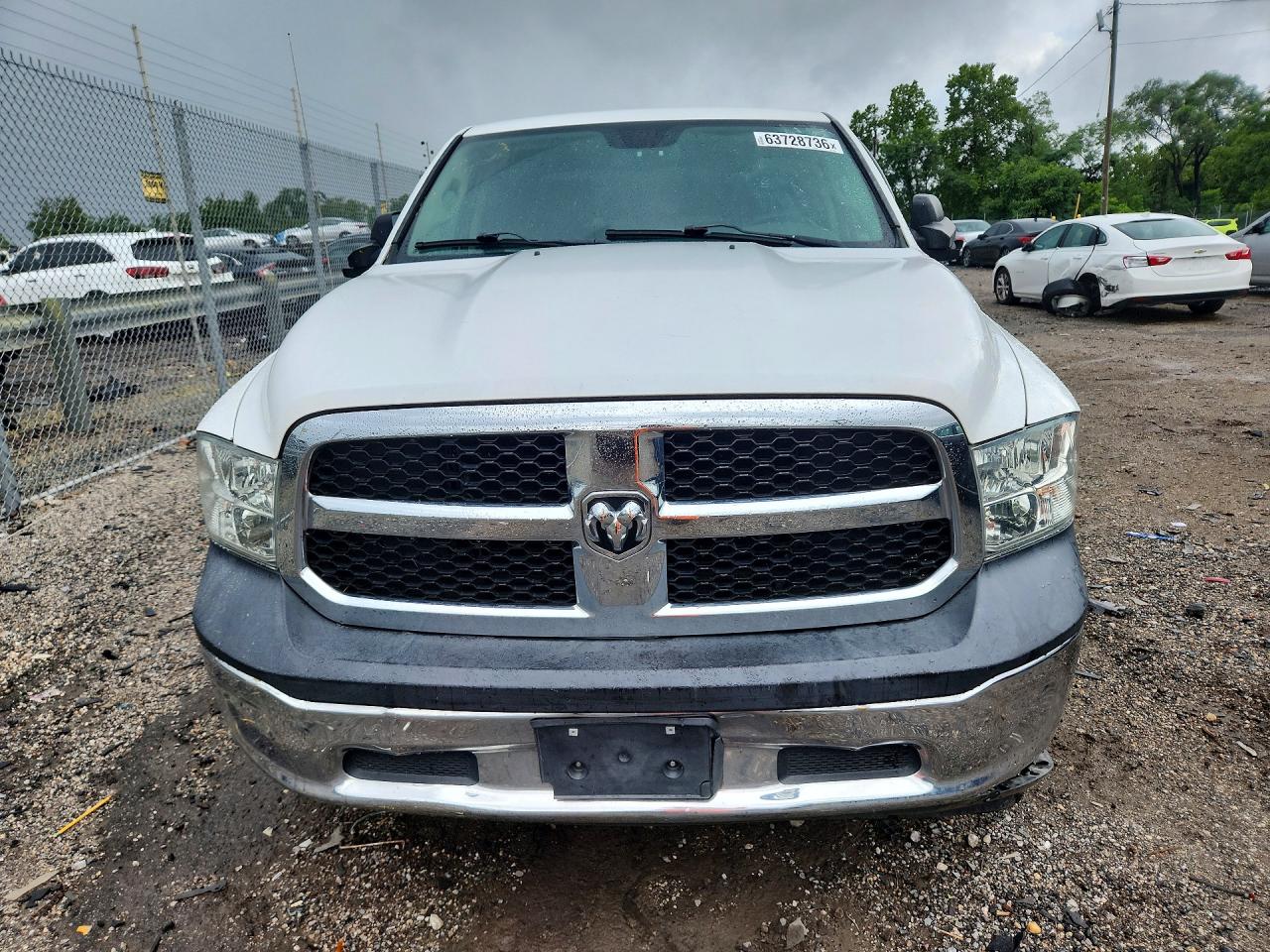 2014 Ram 1500 St White vin: 1C6RR6ST1ES170328
