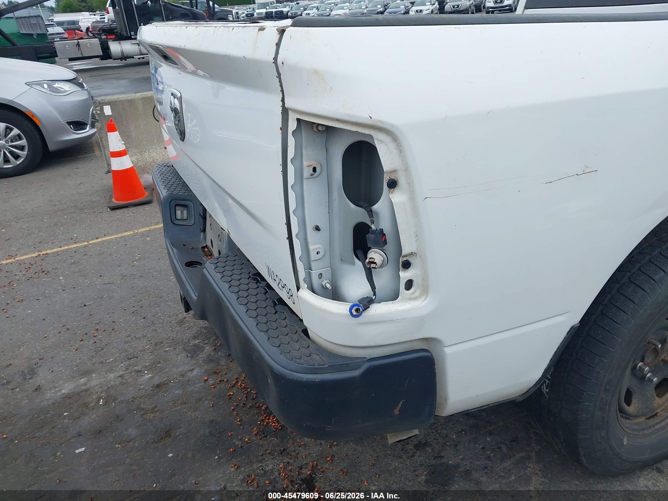 2015 Ram 1500 Tradesman White vin: 1C6RR6ST8FS761774
