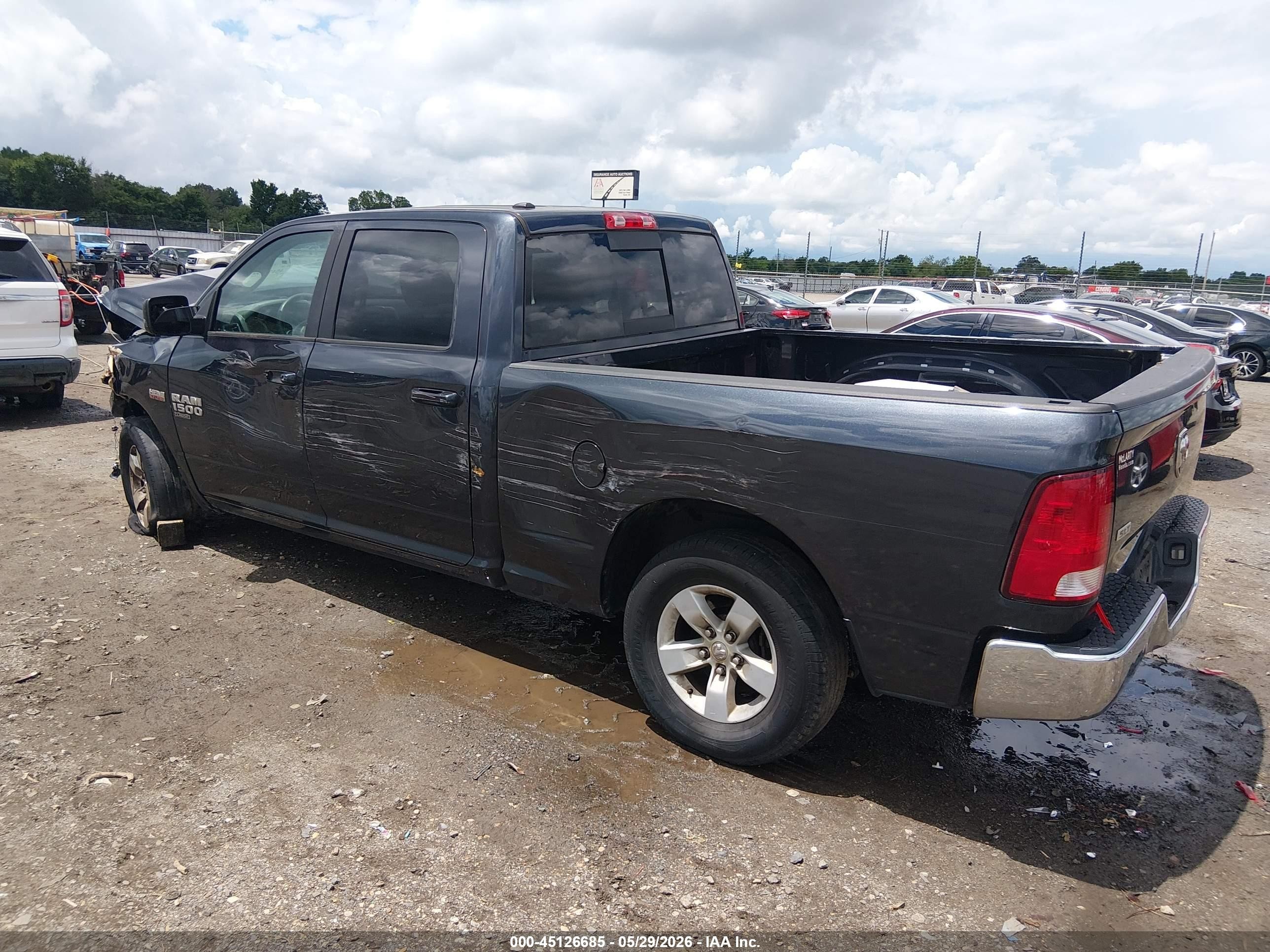 2020 Ram 1500 Classic Slt  4x2 6'4 Box Gray vin: 1C6RR6TT2LS102051