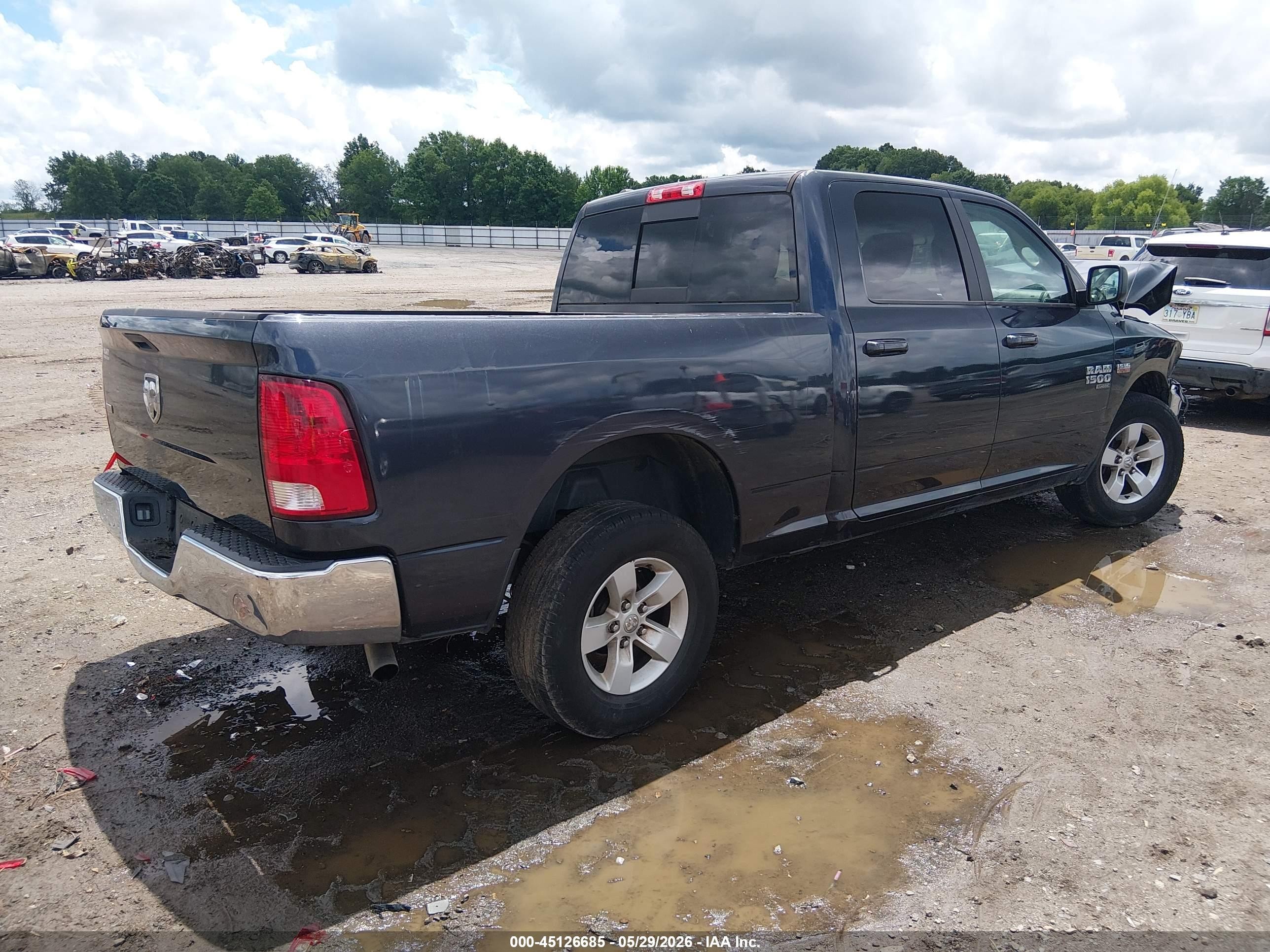 2020 Ram 1500 Classic Slt  4x2 6'4 Box Gray vin: 1C6RR6TT2LS102051