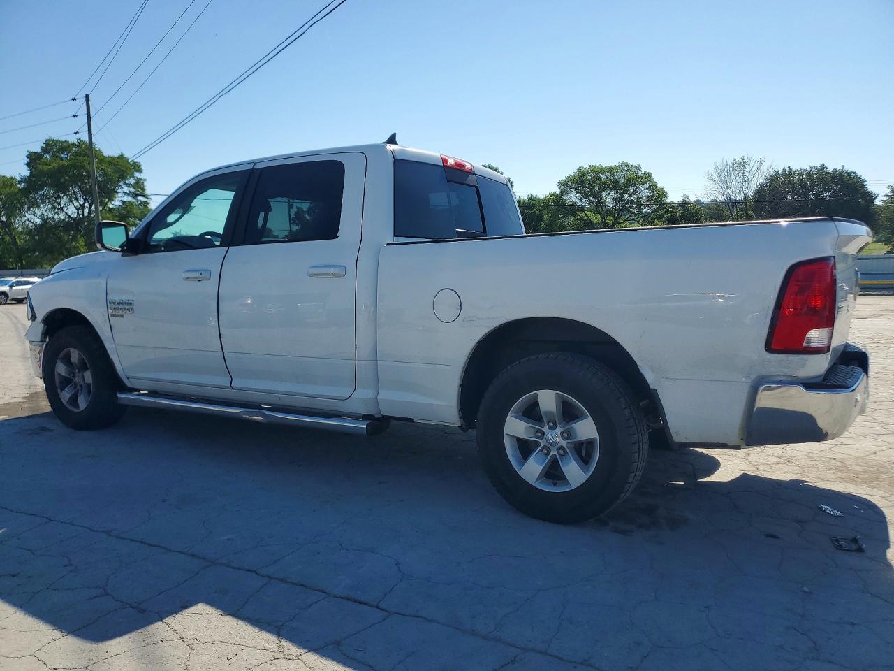 2020 Ram 1500 Classic Slt White vin: 1C6RR6TT2LS134739