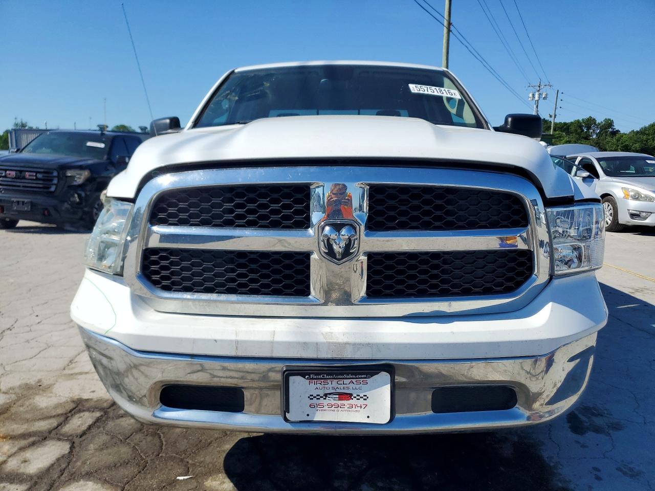 2020 Ram 1500 Classic Slt White vin: 1C6RR6TT2LS134739
