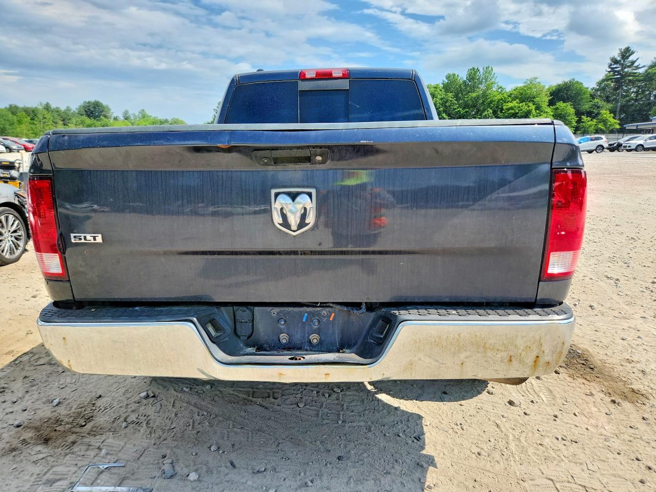 2017 Ram 1500 Slt Gray vin: 1C6RR6TT5HS584909