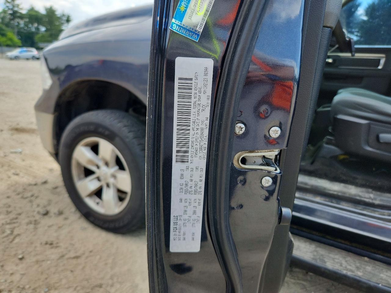 2017 Ram 1500 Slt Gray vin: 1C6RR6TT5HS584909
