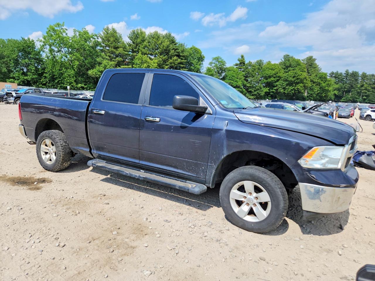 2017 Ram 1500 Slt Gray vin: 1C6RR6TT5HS584909