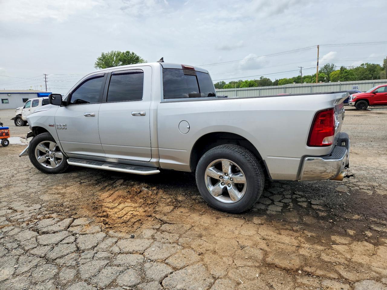 2013 Ram 1500 Slt Серебряный vin: 1C6RR6TT6DS665704