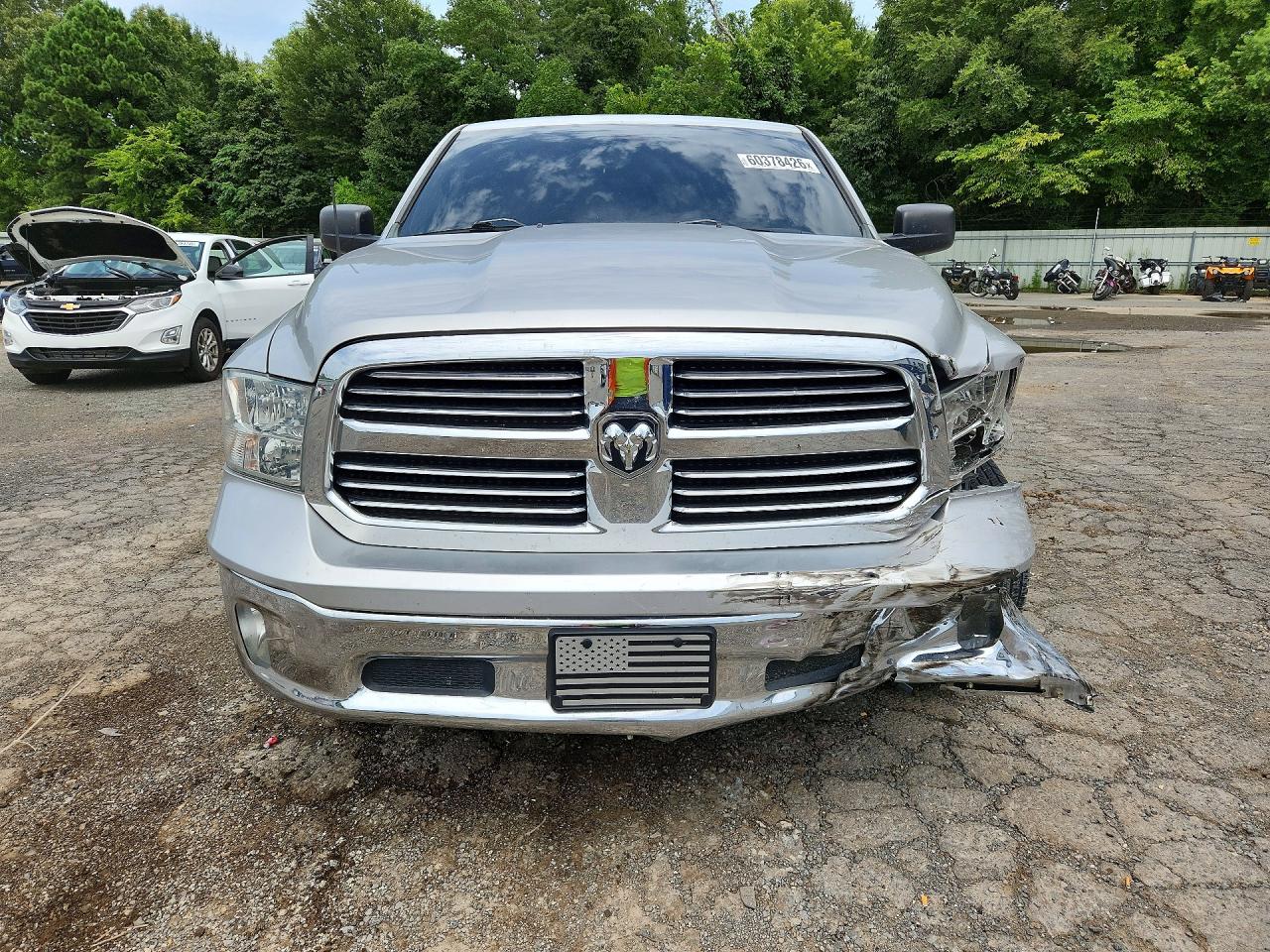 2013 Ram 1500 Slt Серебряный vin: 1C6RR6TT6DS665704