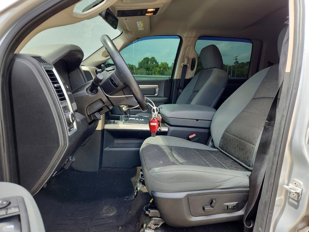 2013 Ram 1500 Slt Серебряный vin: 1C6RR6TT6DS665704