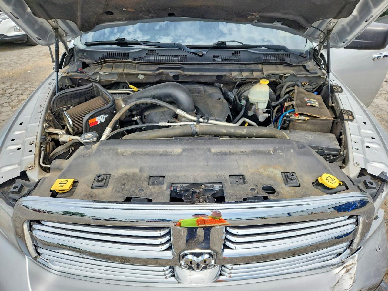 2013 Ram 1500 Slt Серебряный vin: 1C6RR6TT6DS665704