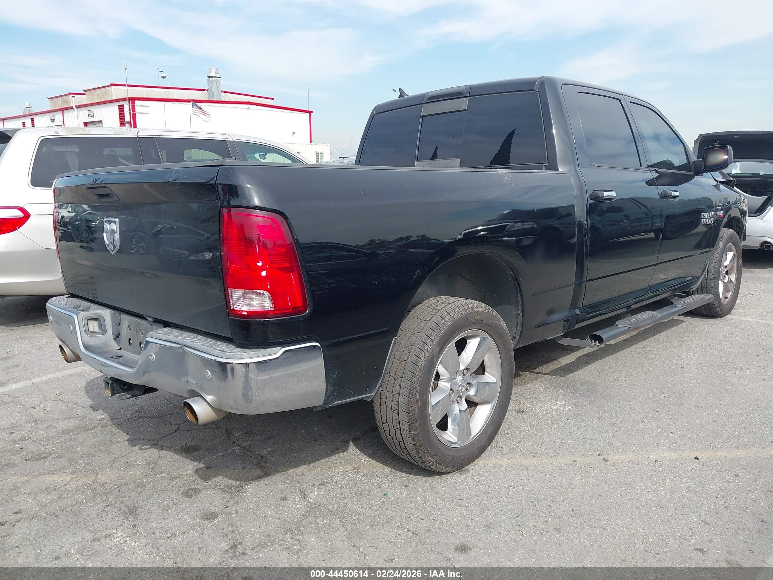2014 Ram 1500 Lone Star Black vin: 1C6RR6TT6ES153961