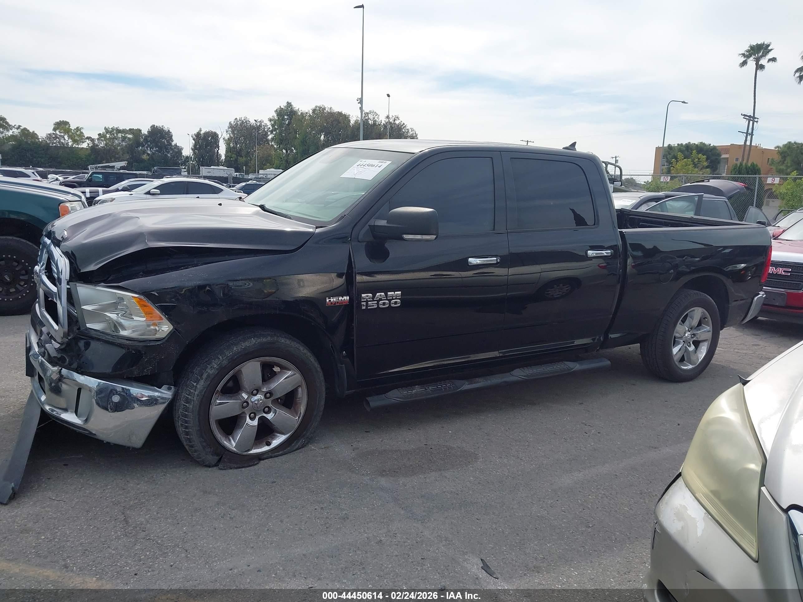 2014 Ram 1500 Lone Star Black vin: 1C6RR6TT6ES153961