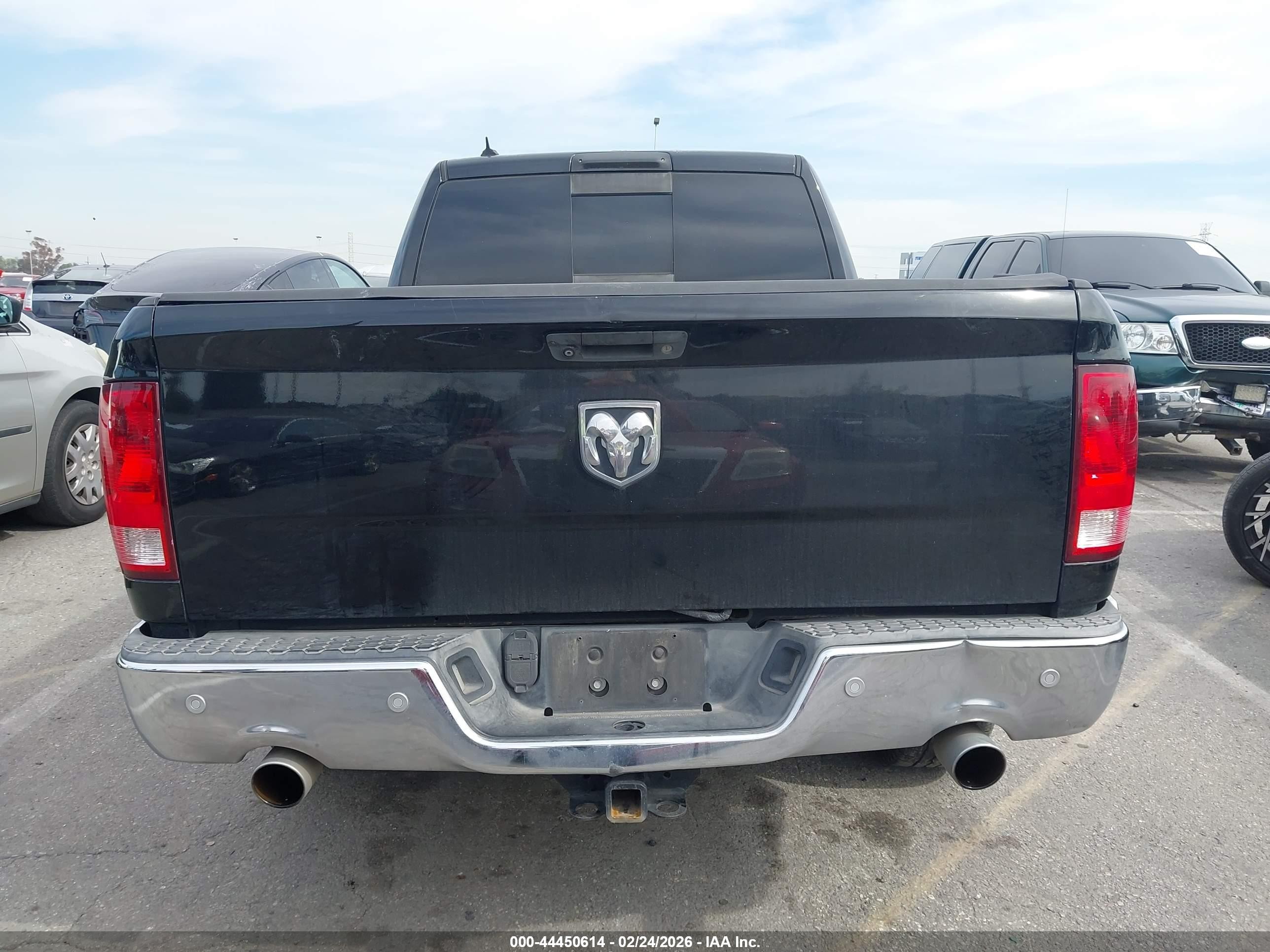 2014 Ram 1500 Lone Star Black vin: 1C6RR6TT6ES153961