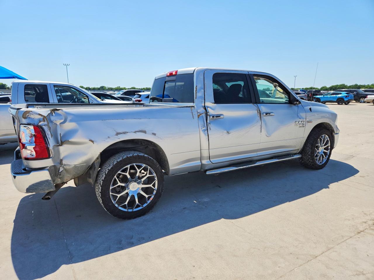 2019 Ram 1500 Classic Slt Gray vin: 1C6RR6TT7KS585115