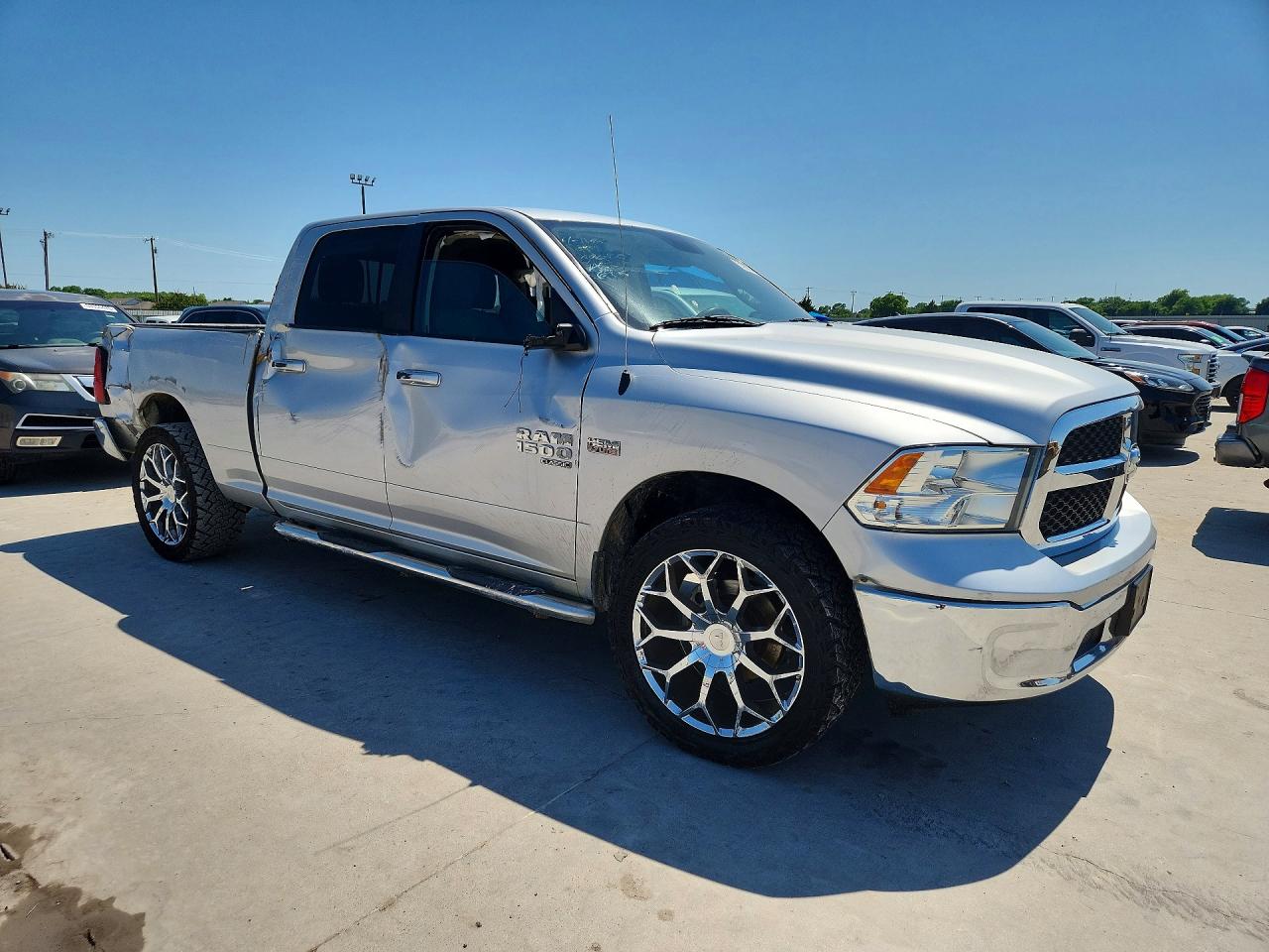 2019 Ram 1500 Classic Slt Gray vin: 1C6RR6TT7KS585115