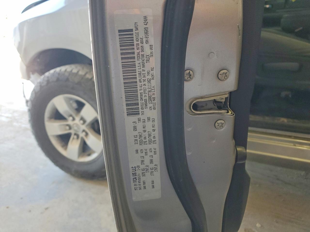 2020 Ram 1500 Classic Slt Silver vin: 1C6RR6TT8LS111062