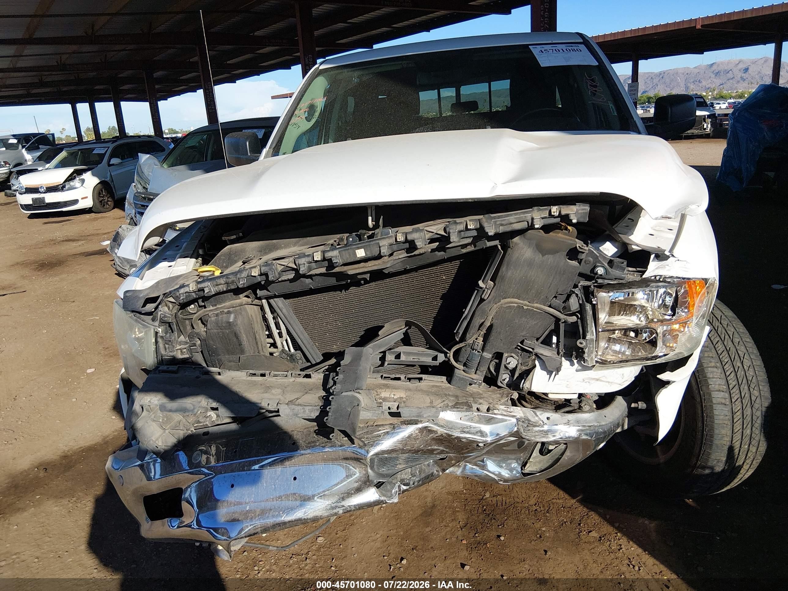 2014 Ram 1500 Big Horn White vin: 1C6RR6TT9ES310754