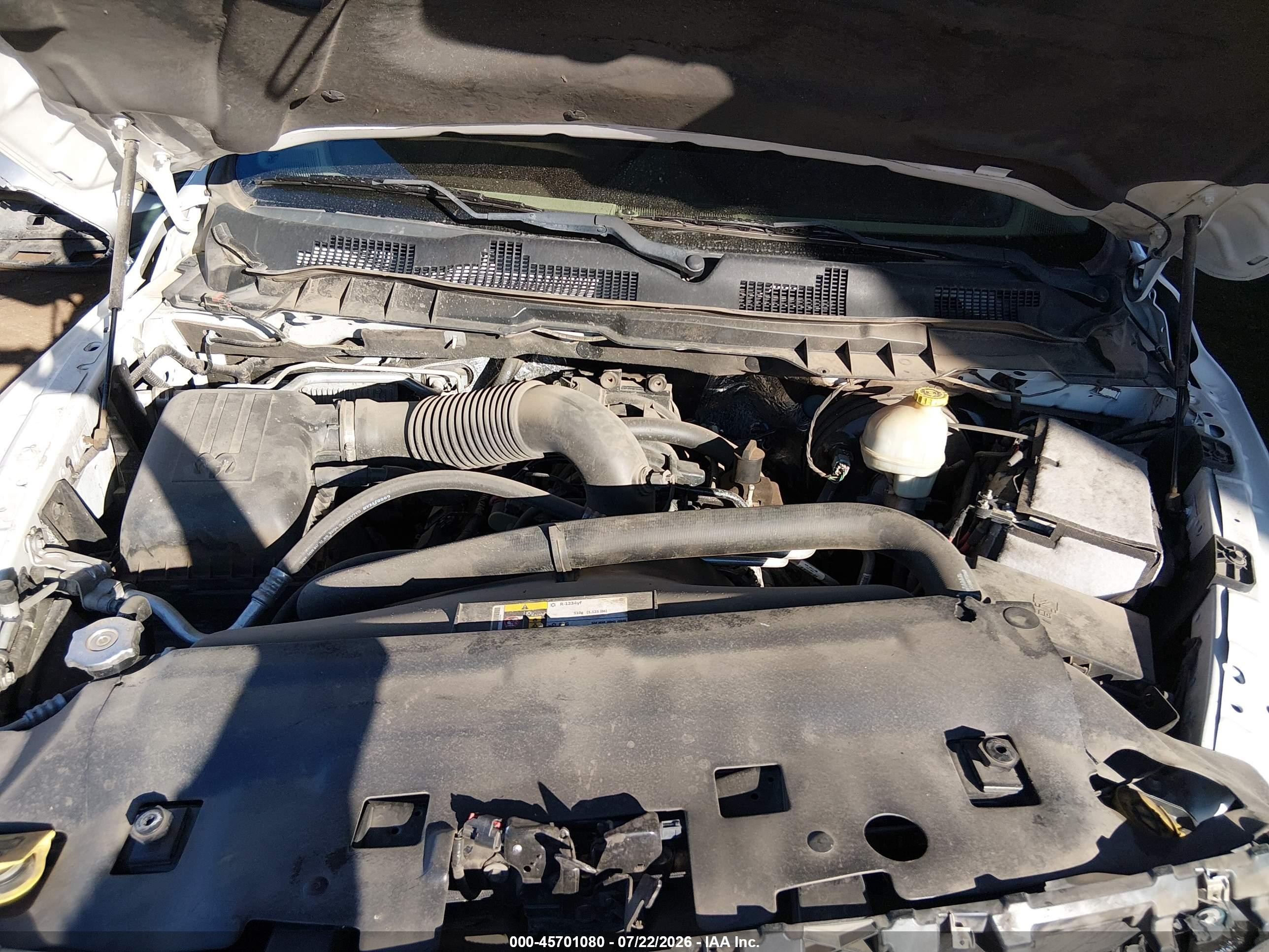 2014 Ram 1500 Big Horn White vin: 1C6RR6TT9ES310754