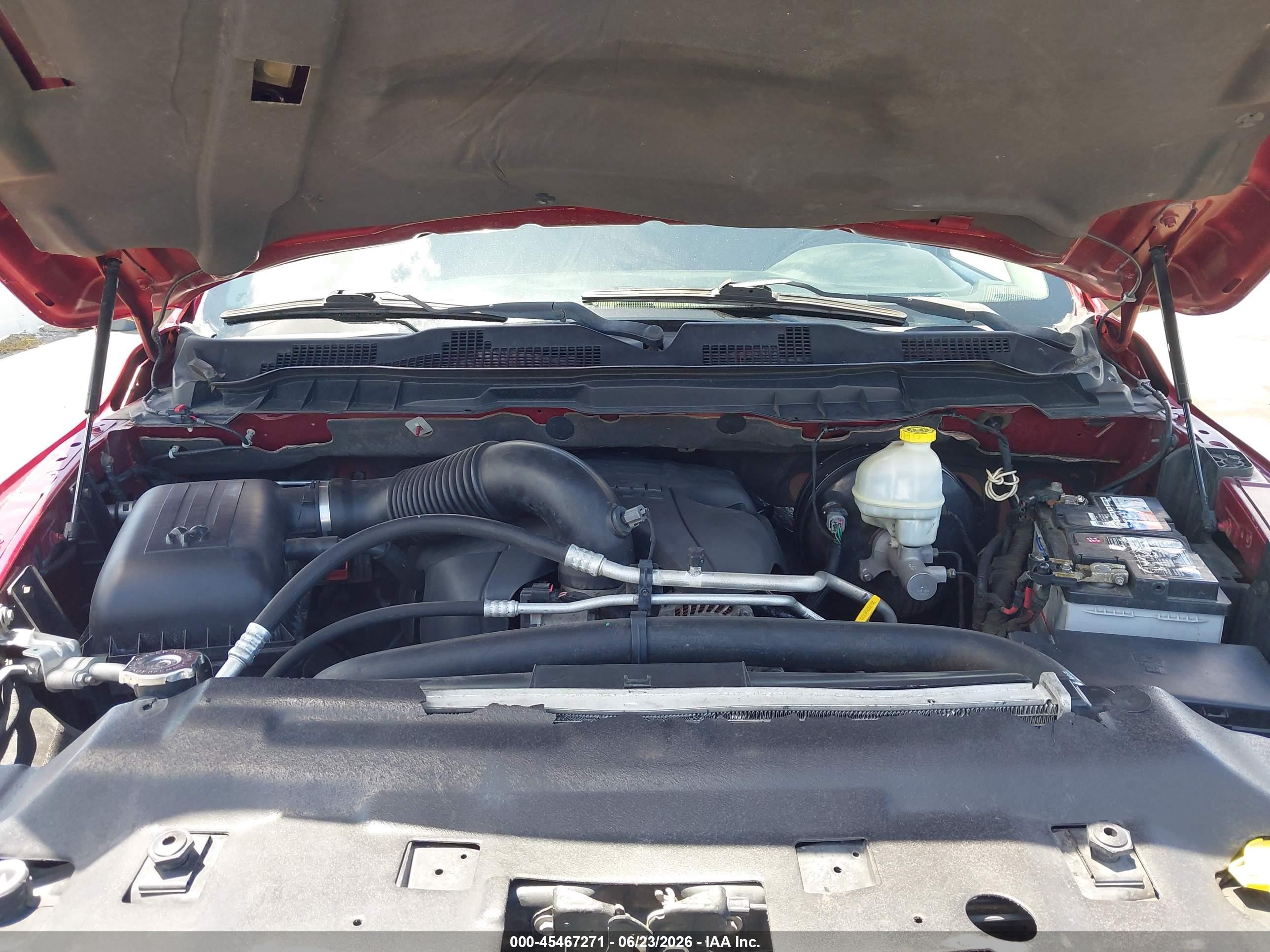 2014 Ram 1500 Sport Red vin: 1C6RR6UT0ES198442
