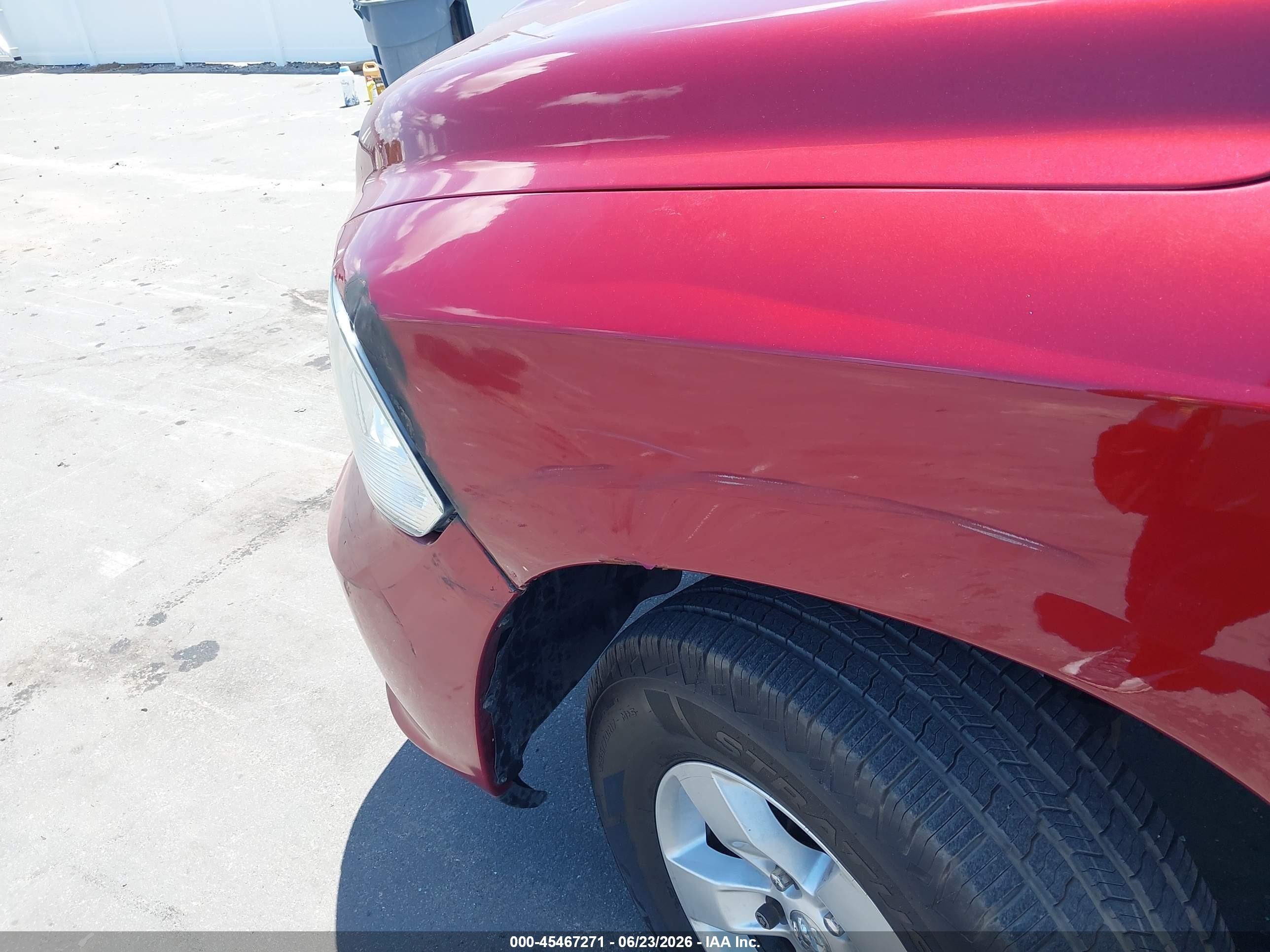 2014 Ram 1500 Sport Red vin: 1C6RR6UT0ES198442