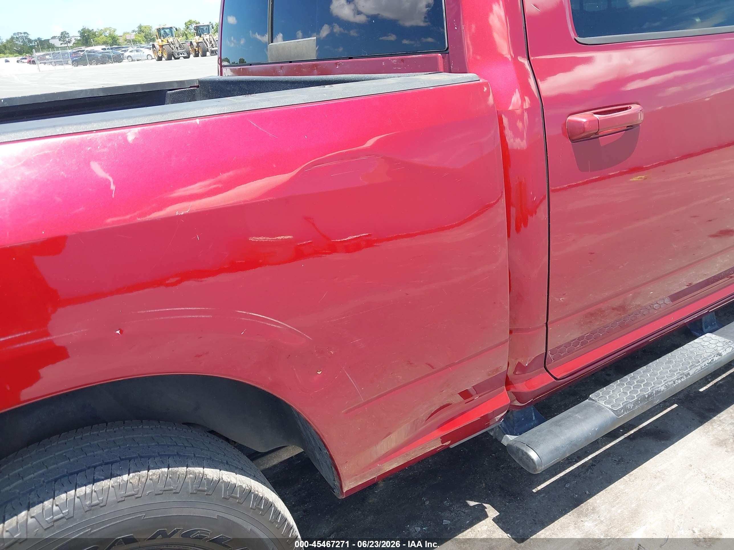 2014 Ram 1500 Sport Red vin: 1C6RR6UT0ES198442