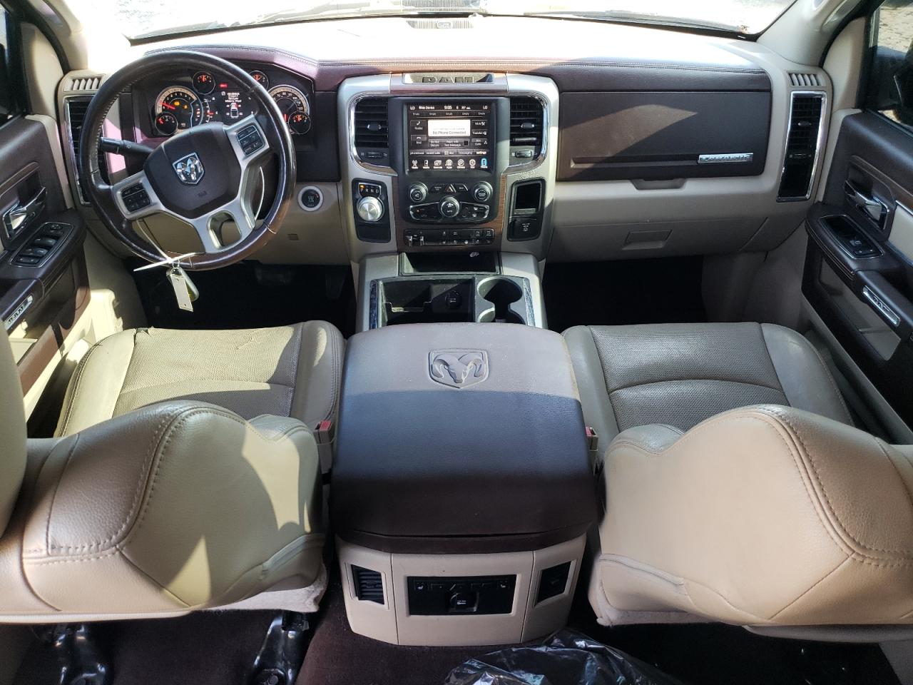 2014 Ram 1500 Laramie Черный vin: 1C6RR6VT3ES147063