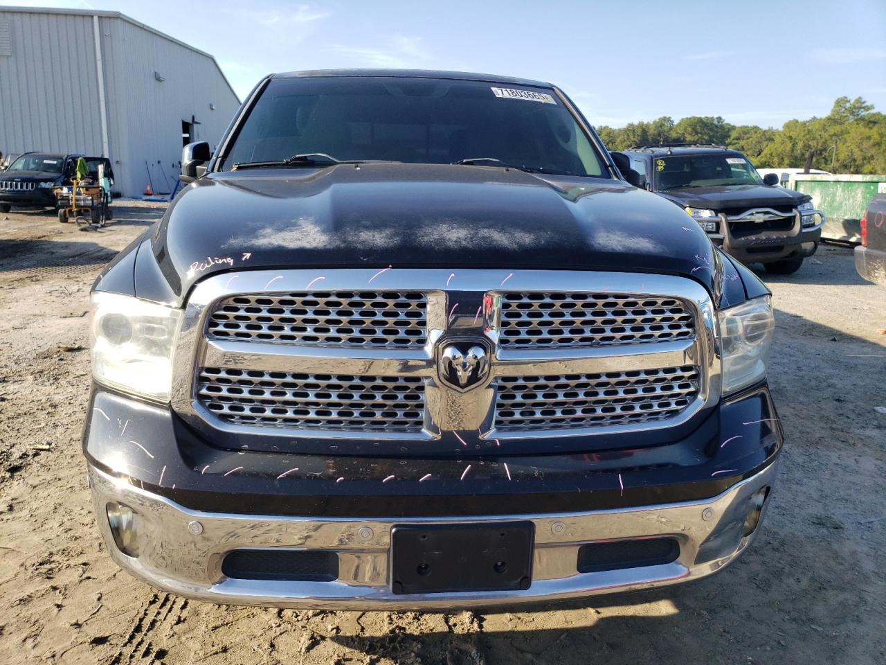 2014 Ram 1500 Laramie Черный vin: 1C6RR6VT3ES147063