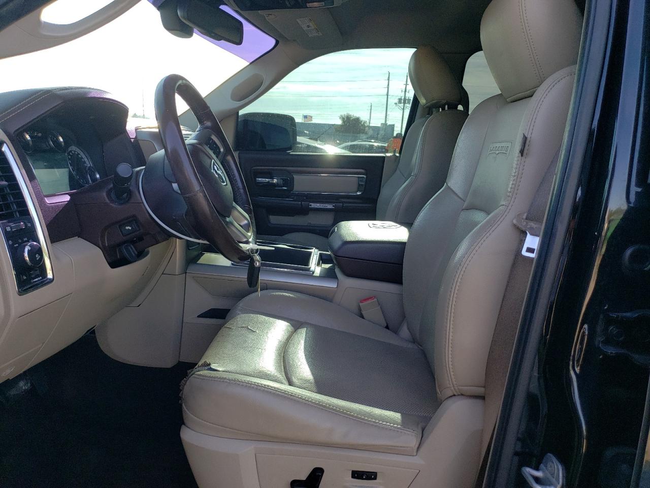 2014 Ram 1500 Laramie Черный vin: 1C6RR6VT3ES147063