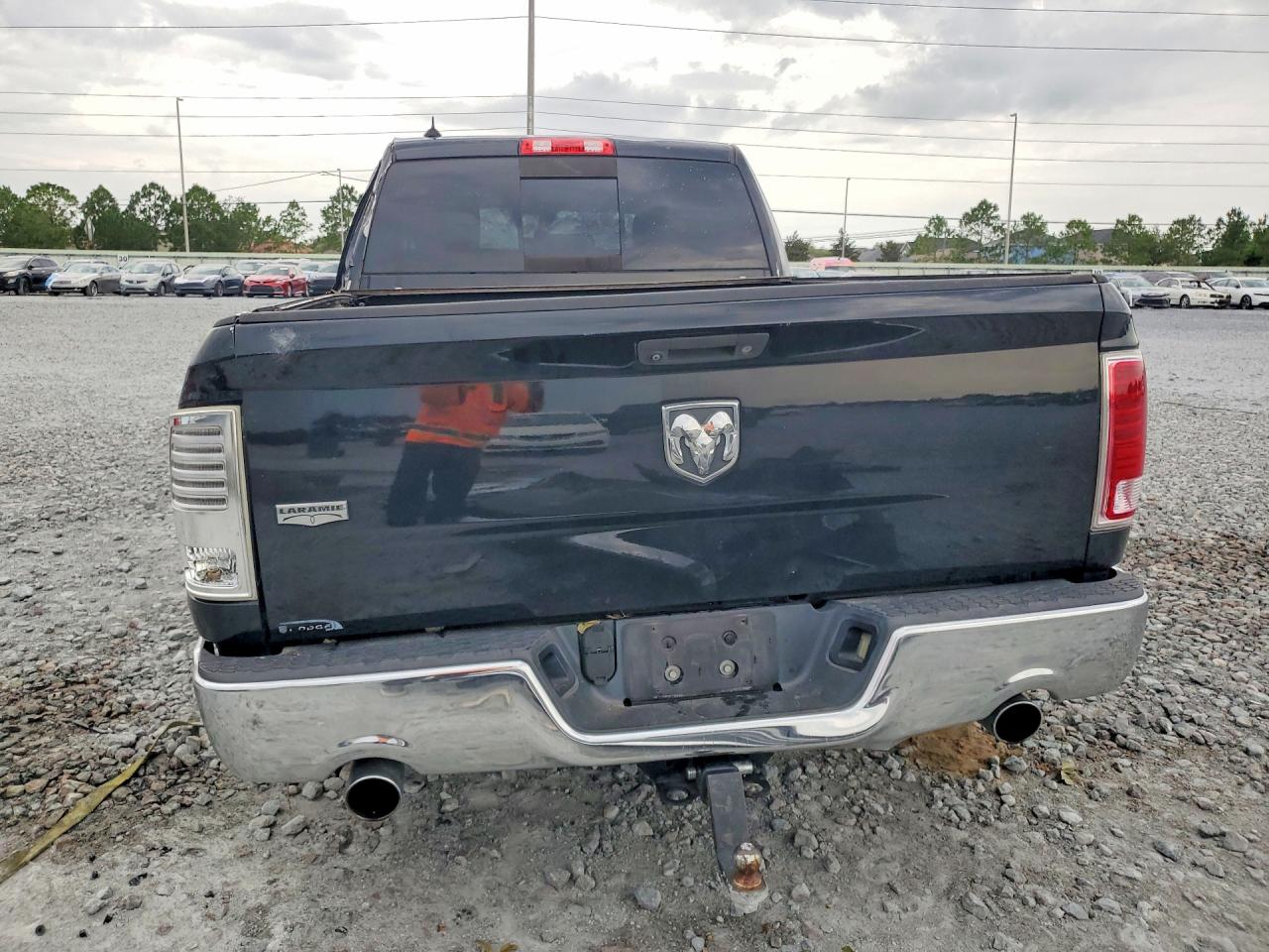 2014 Ram 1500 Laramie Черный vin: 1C6RR6VT4ES298784
