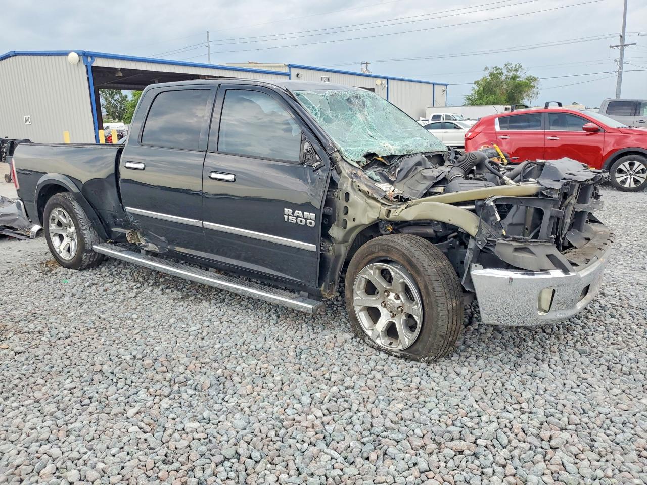 2014 Ram 1500 Laramie Черный vin: 1C6RR6VT4ES298784