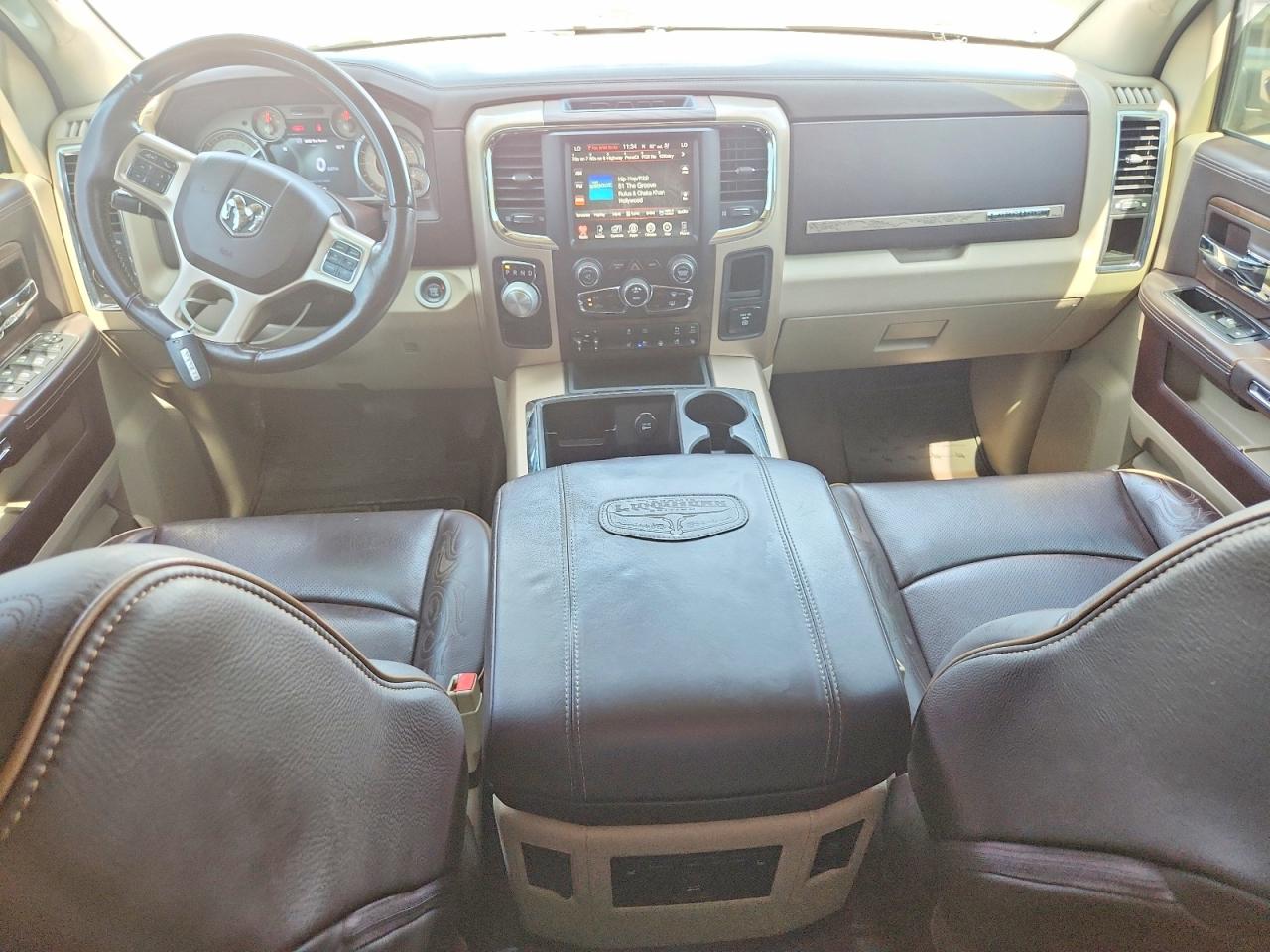 2015 Ram 1500 Longhorn Black vin: 1C6RR6WT2FS614053