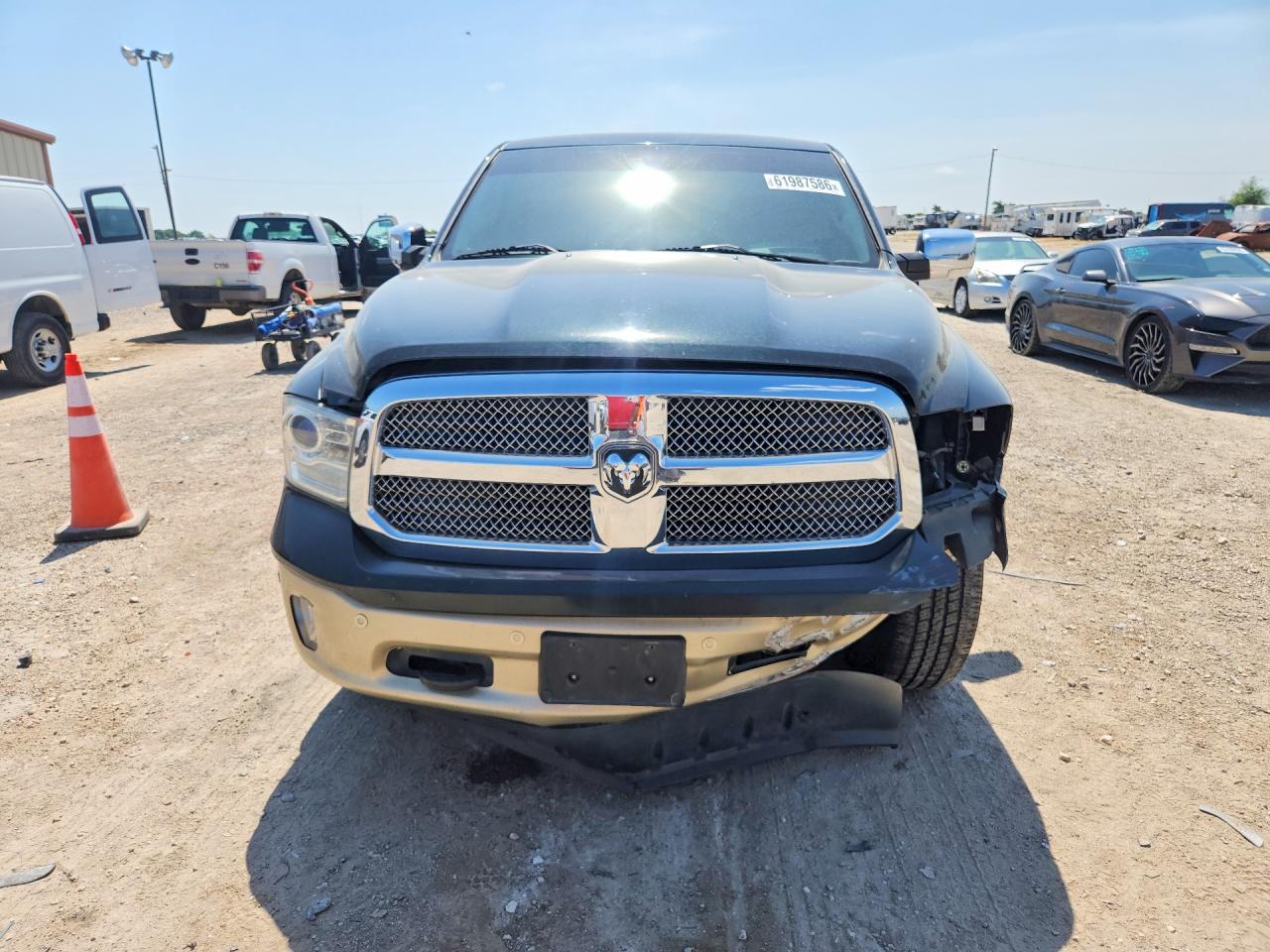 2015 Ram 1500 Longhorn Black vin: 1C6RR6WT2FS614053