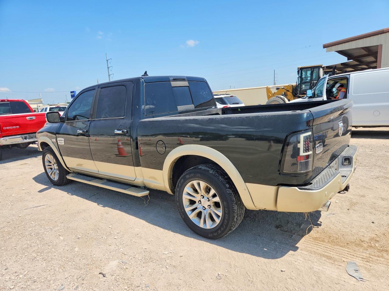 2015 Ram 1500 Longhorn Black vin: 1C6RR6WT2FS614053