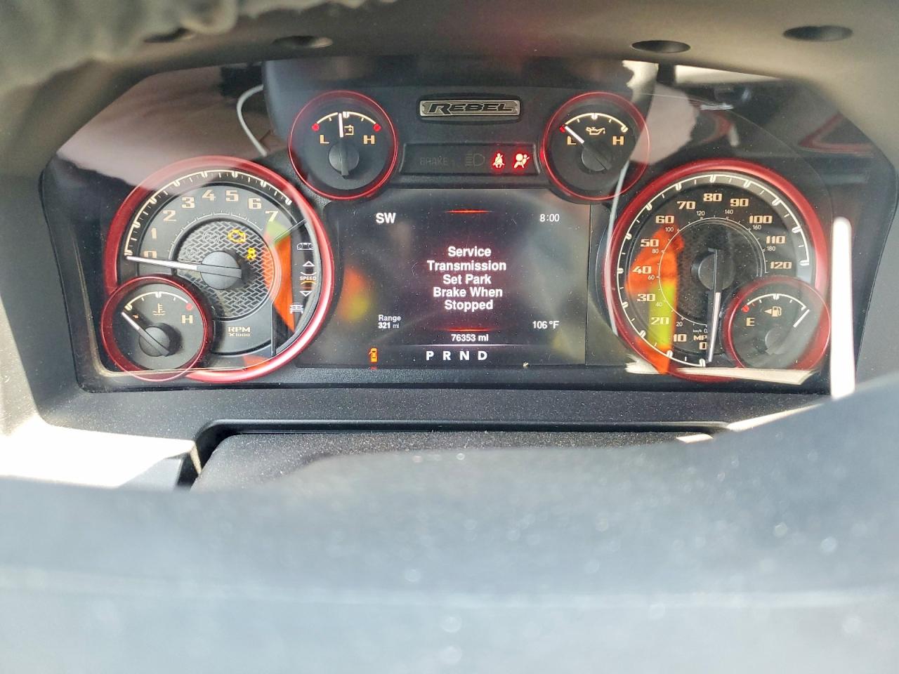 2015 Ram 1500 Rebel Черный vin: 1C6RR6YT7FS769565