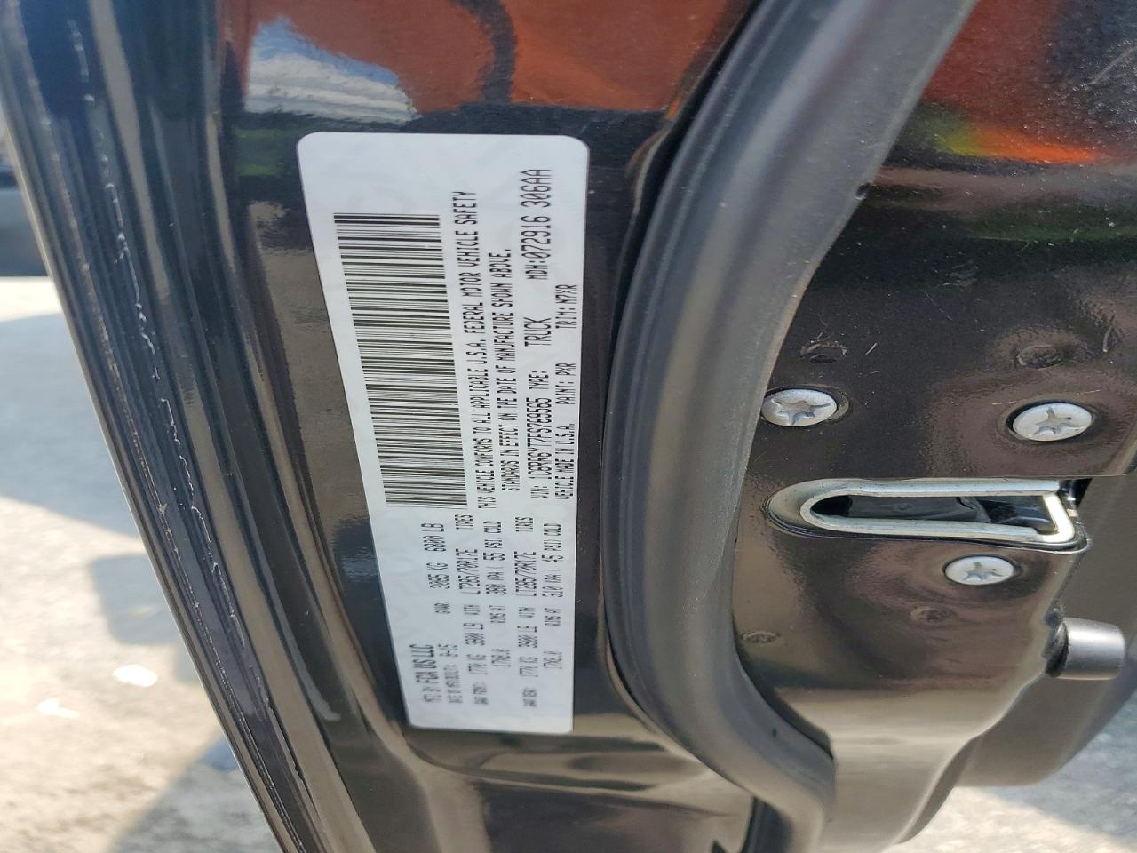 2015 Ram 1500 Rebel Черный vin: 1C6RR6YT7FS769565