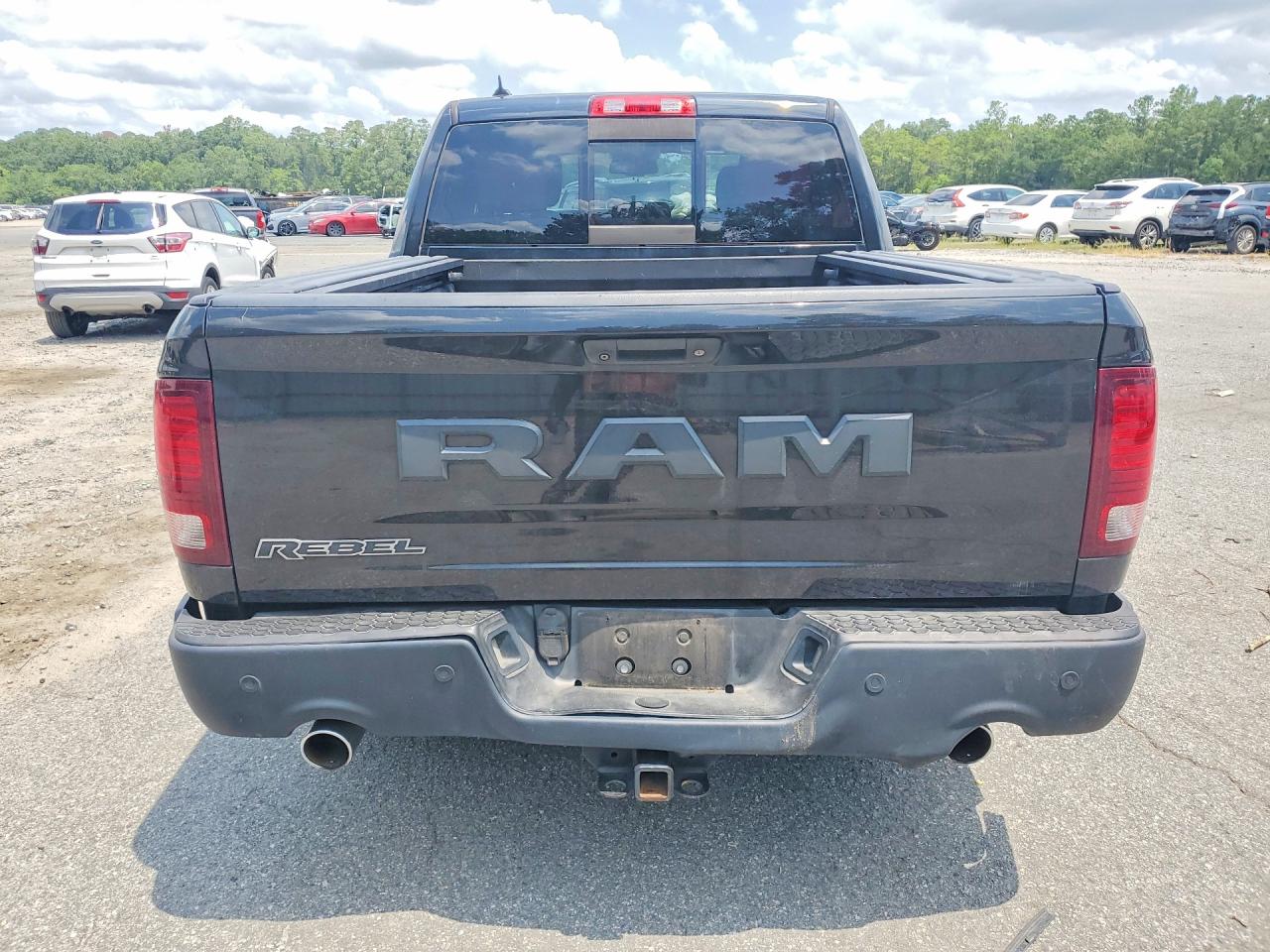 2015 Ram 1500 Rebel Черный vin: 1C6RR6YT7FS769565