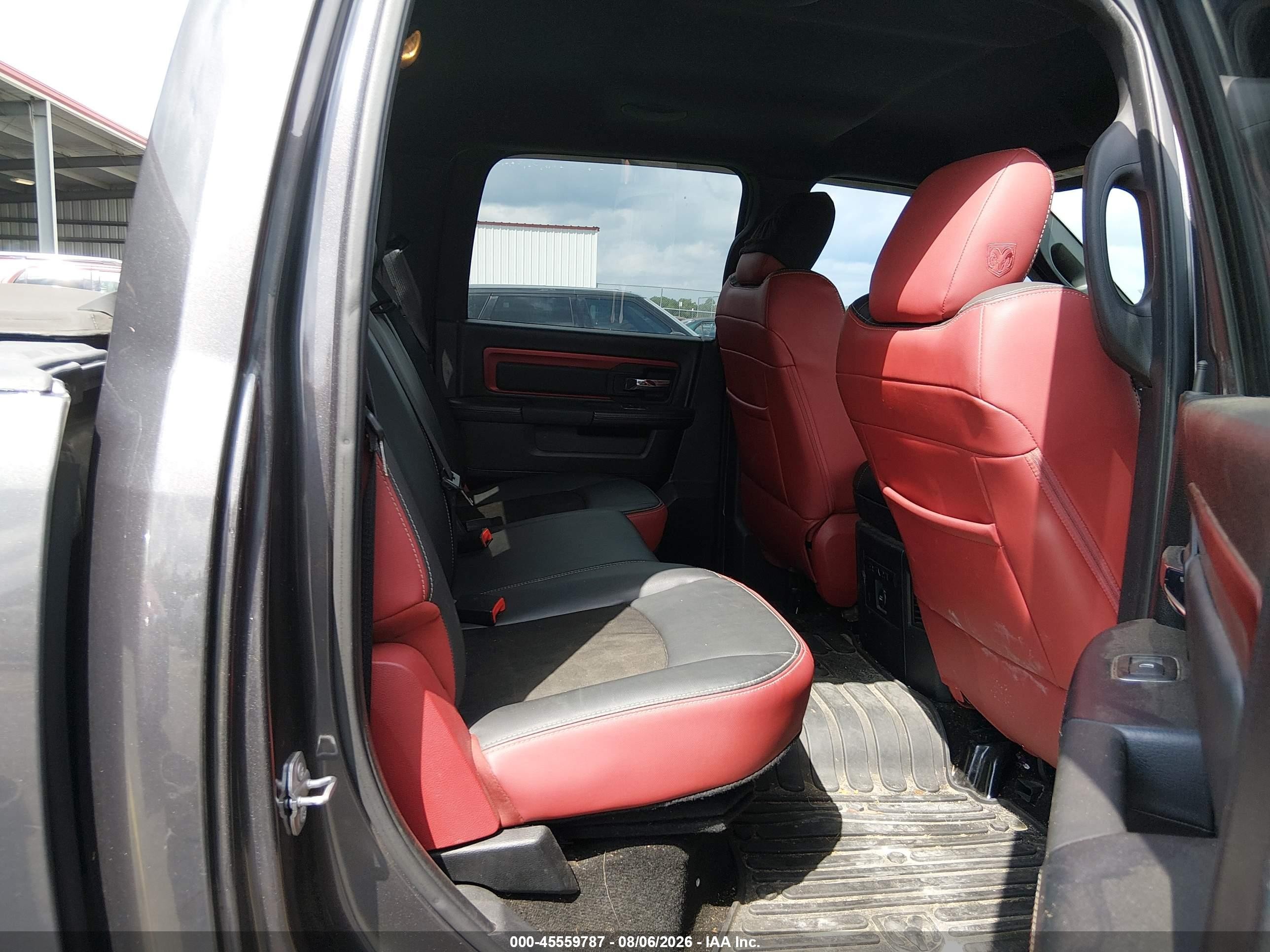 2015 Ram 1500 Rebel Gray vin: 1C6RR6YT8FS778937