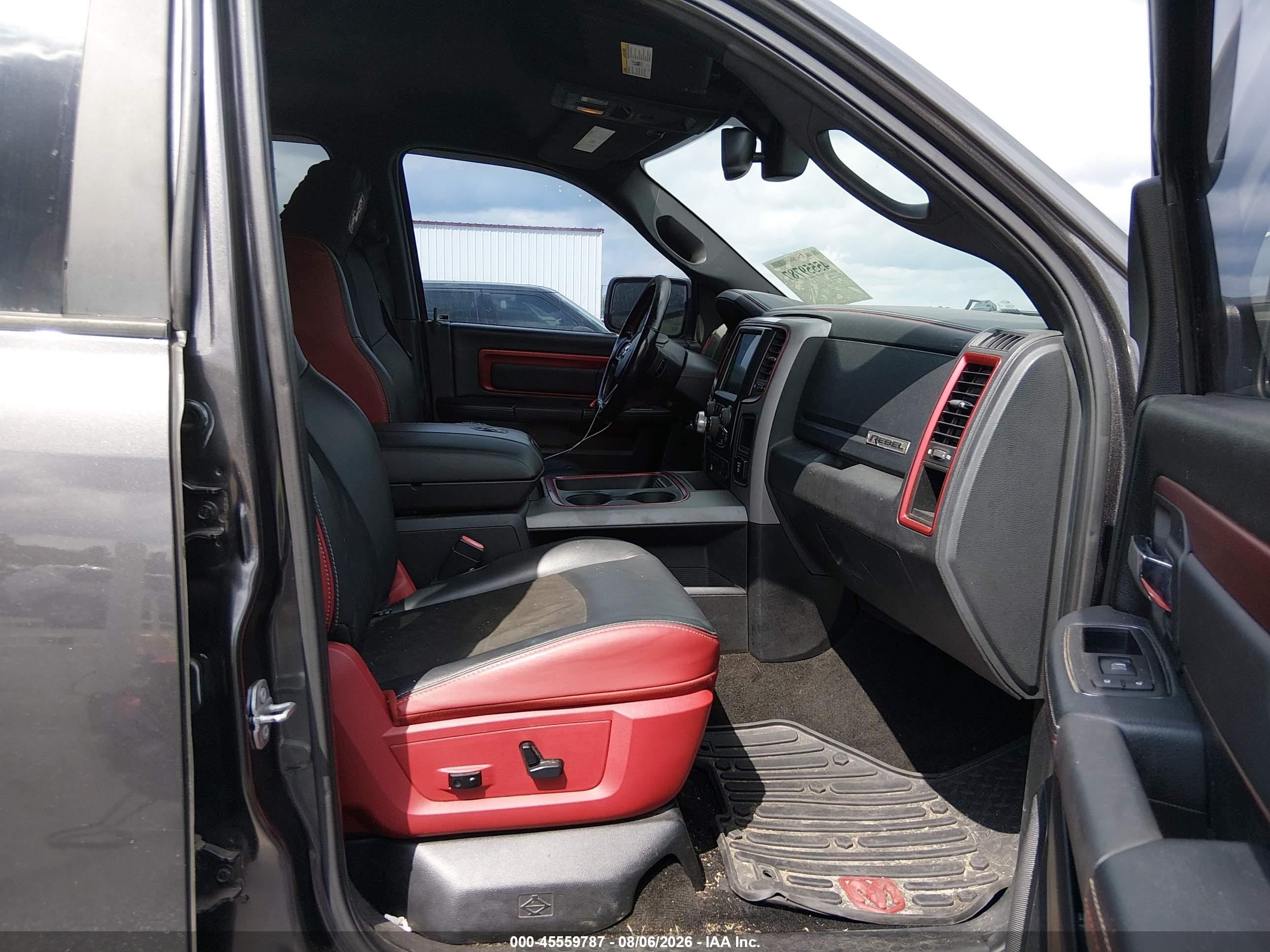 2015 Ram 1500 Rebel Gray vin: 1C6RR6YT8FS778937