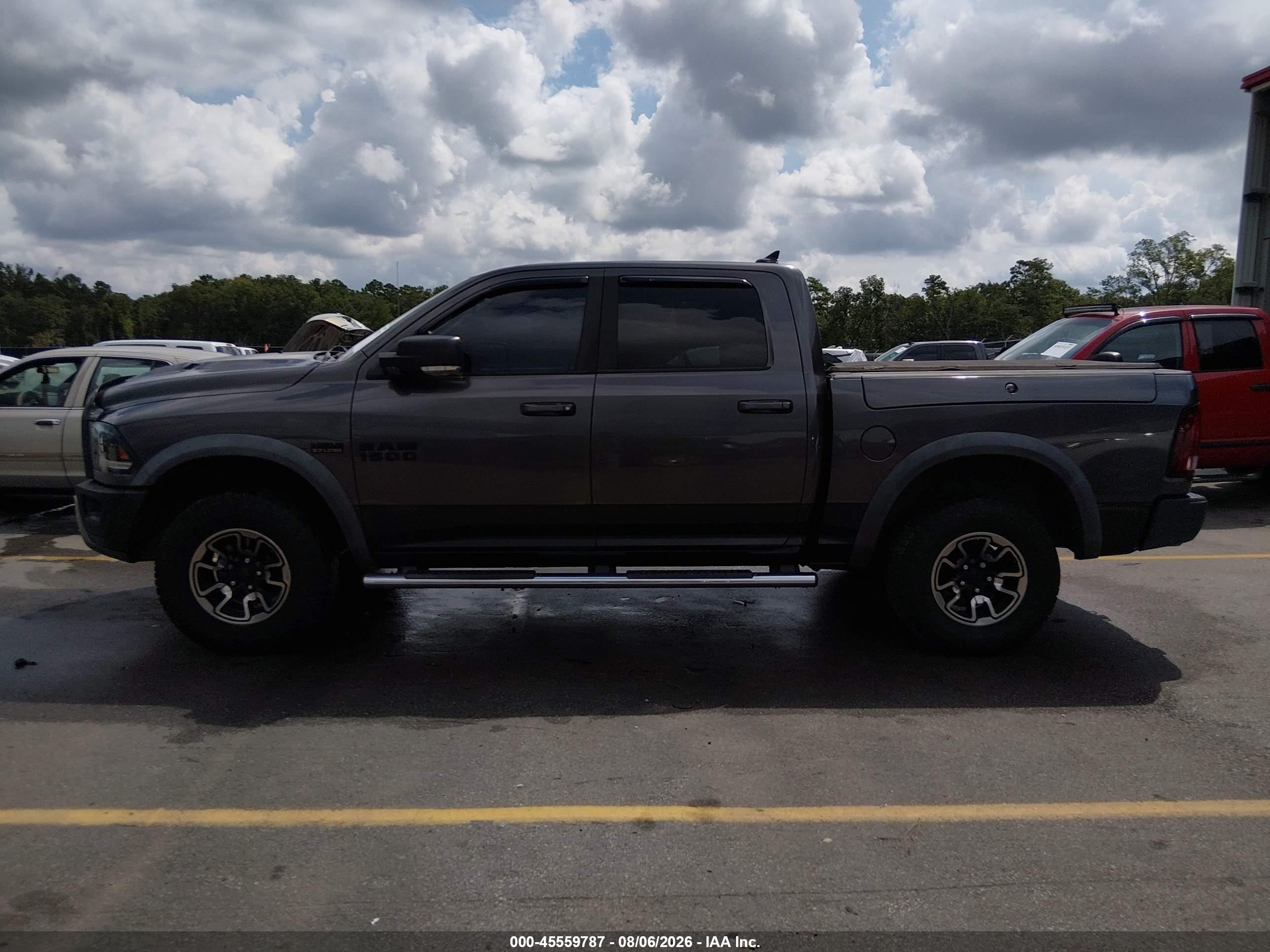 2015 Ram 1500 Rebel Gray vin: 1C6RR6YT8FS778937