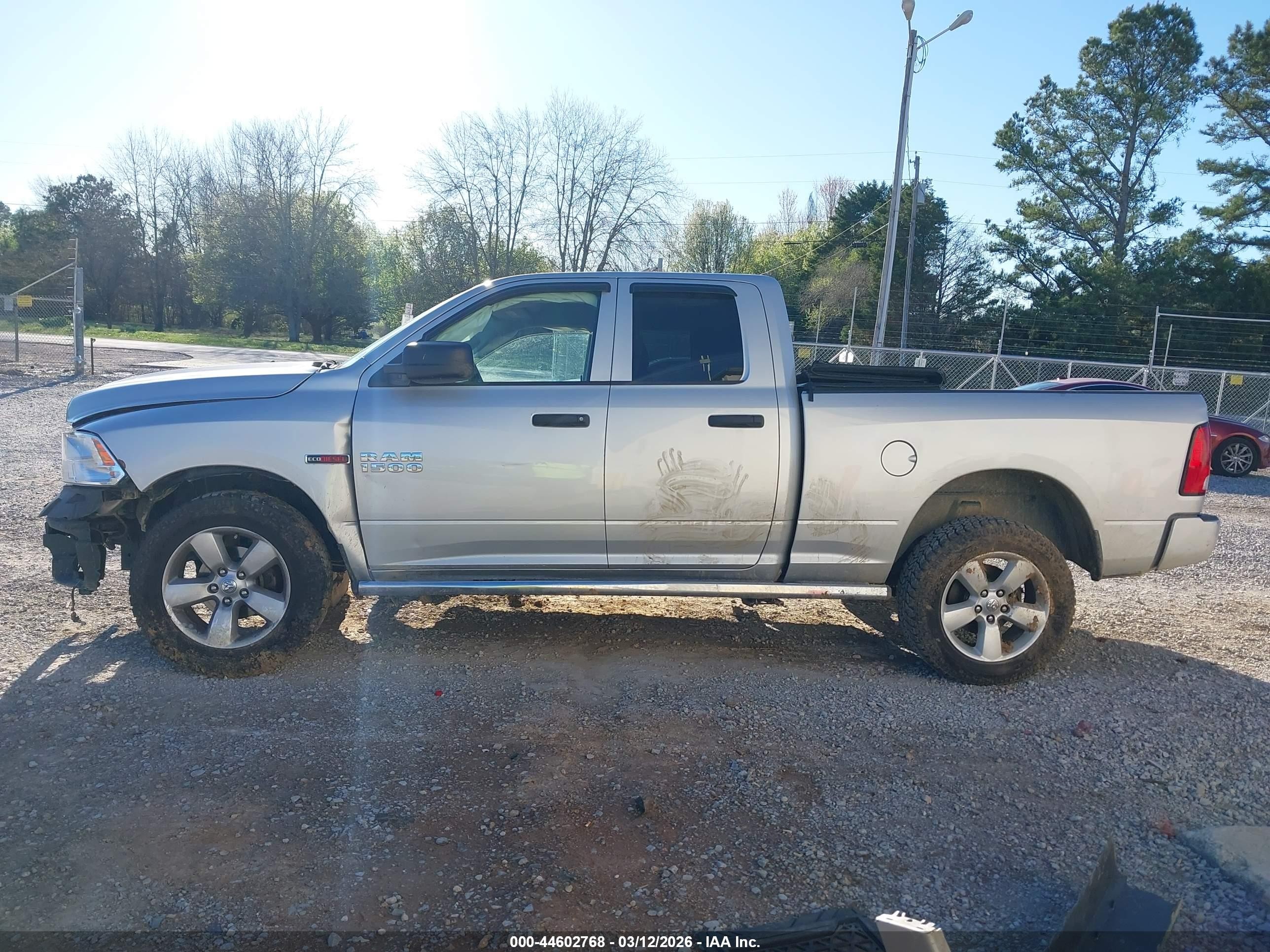 2015 Ram 1500 Hfe Express Silver vin: 1C6RR6ZM7FS638224