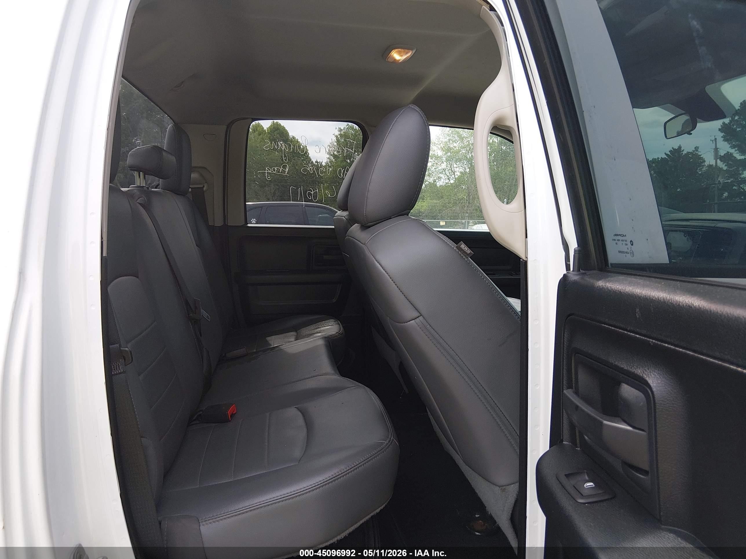 2015 Ram 1500 Hfe Express White vin: 1C6RR6ZM7FS638238