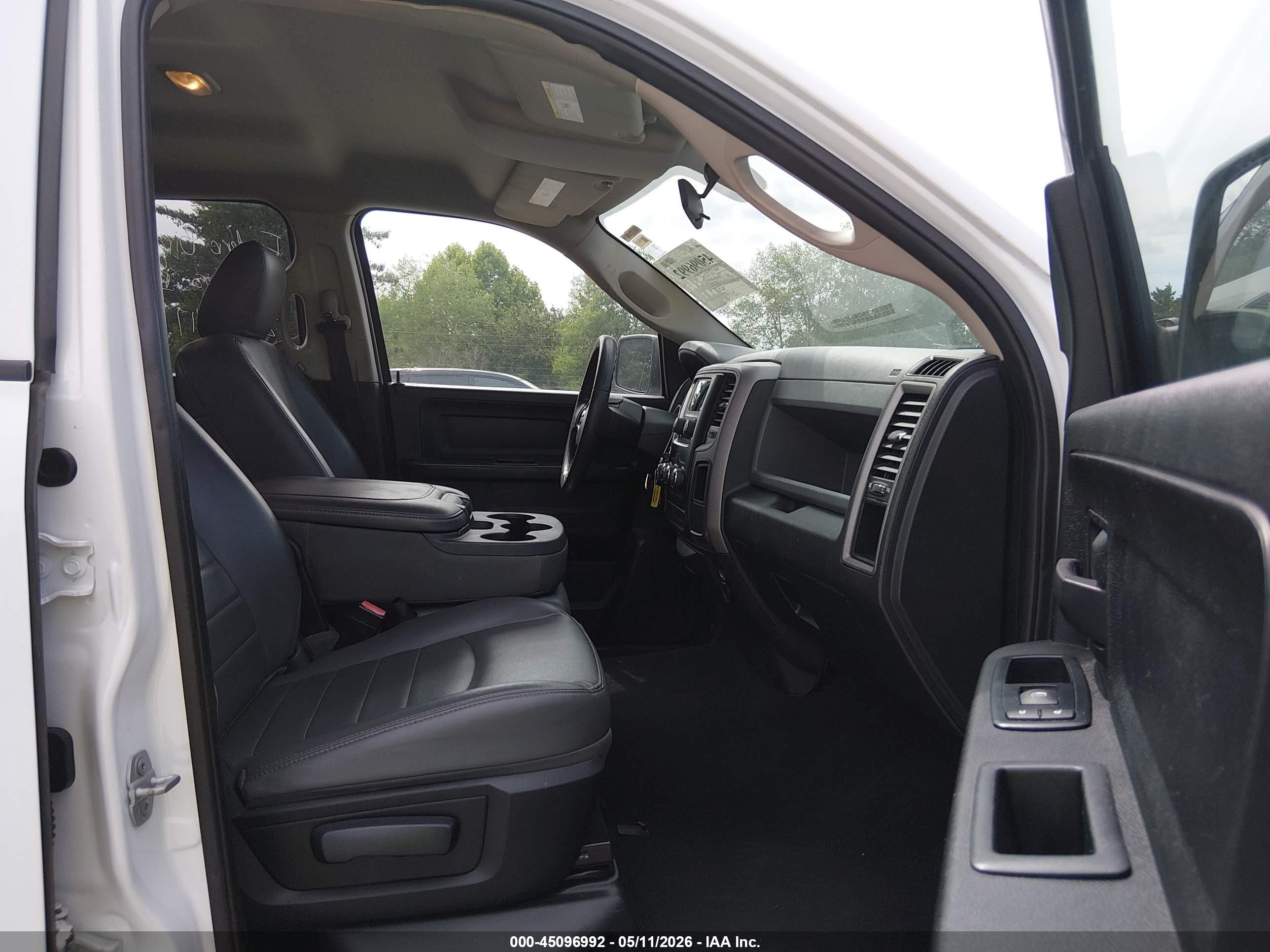 2015 Ram 1500 Hfe Express White vin: 1C6RR6ZM7FS638238